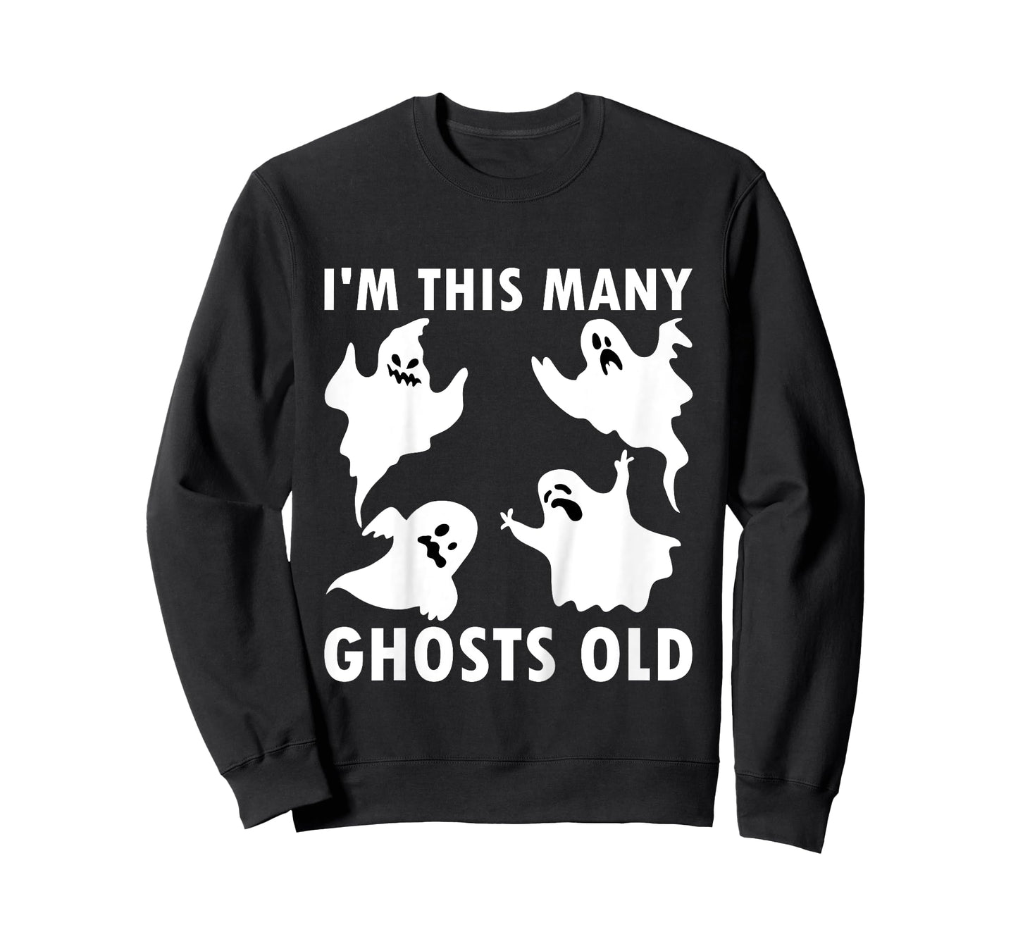 Kids 4 Year Old Boy Ghost Old 4th Birthday Kids T-Shirt