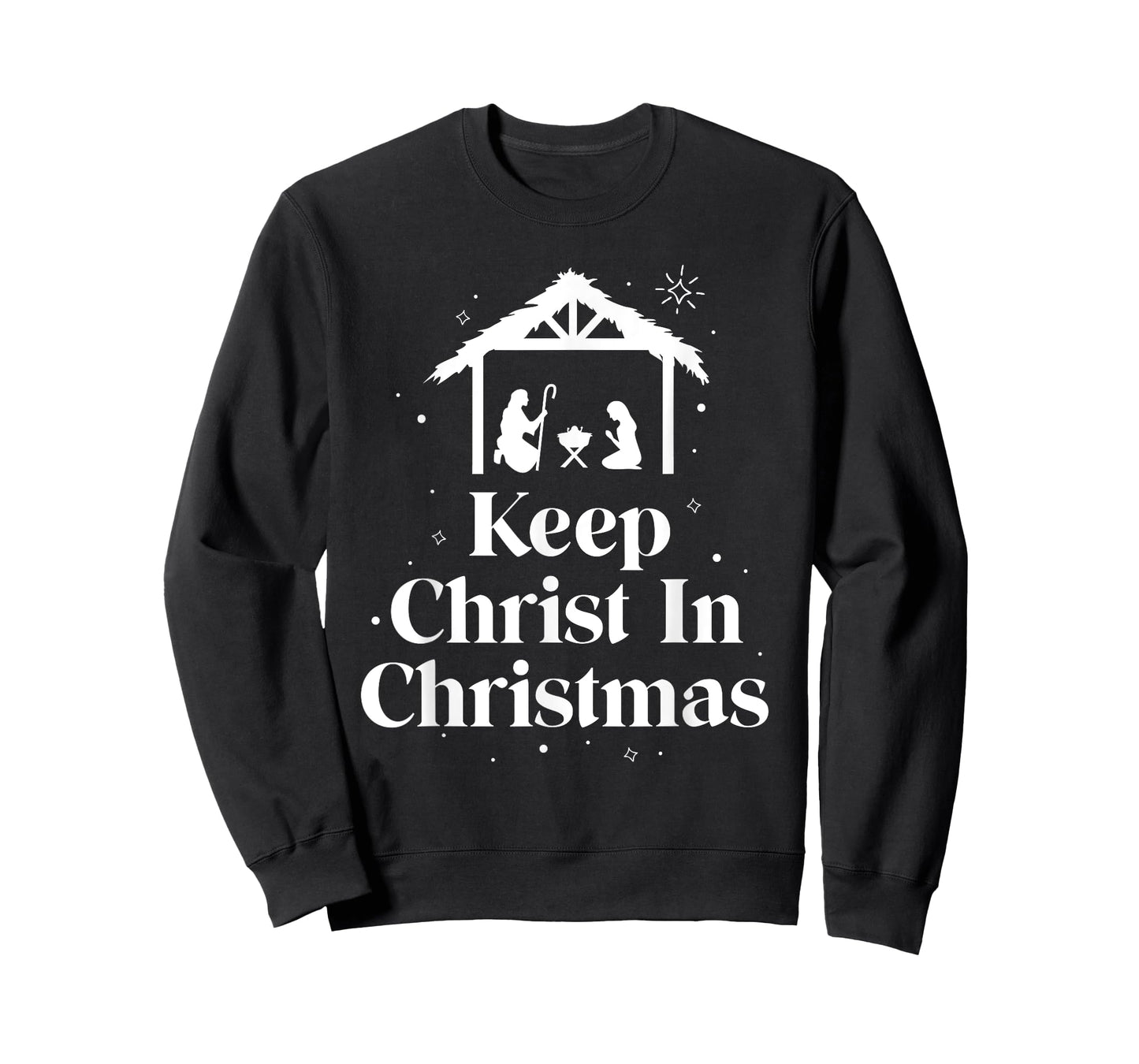 Keep Christ In Christmas Jesus Christian Womens Christmas T-Shirt