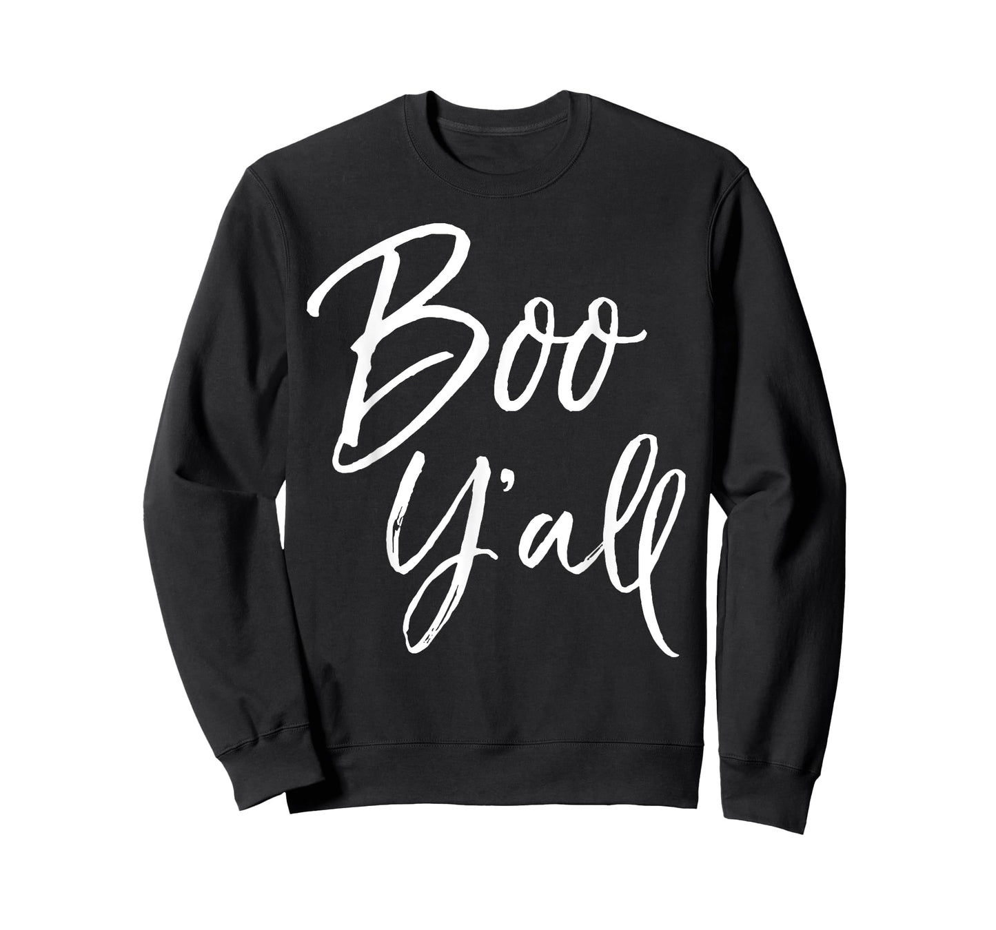 Boo Y'all Shirt for Girls Cute Southern Halloween Tee Women