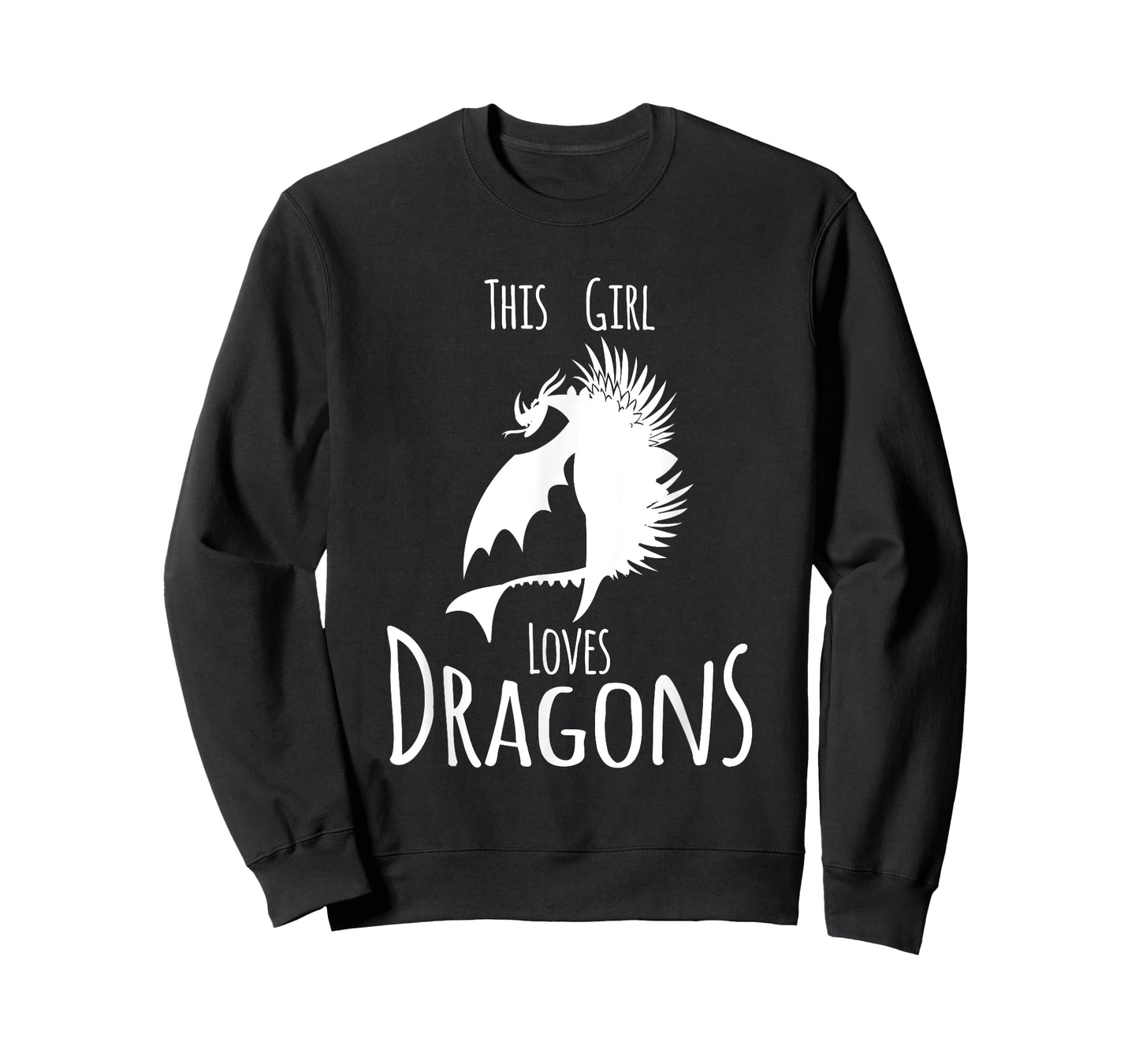 This Girl Loves Dragon Fire Animal Funny Gift T-Shirt