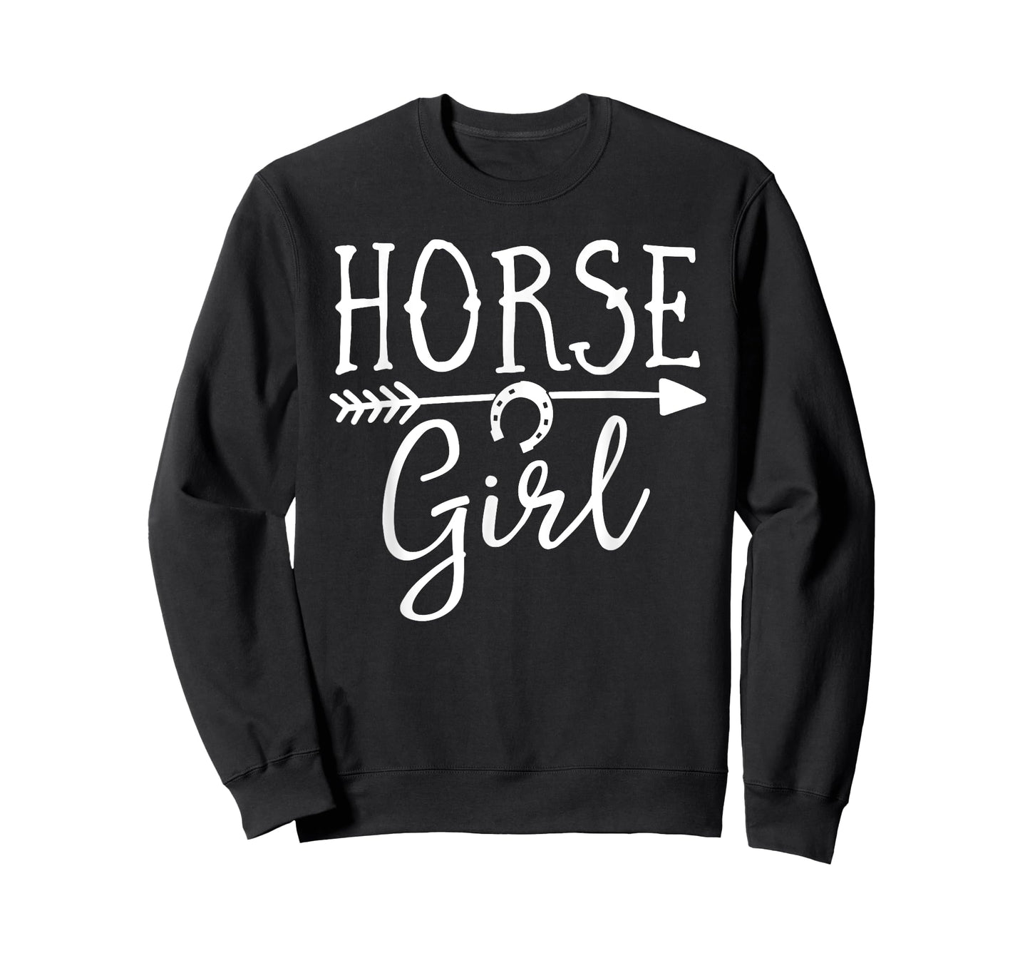 Horse Girl Equestrian Riding Rider Show Farm Barn Horseshoe T-Shirt