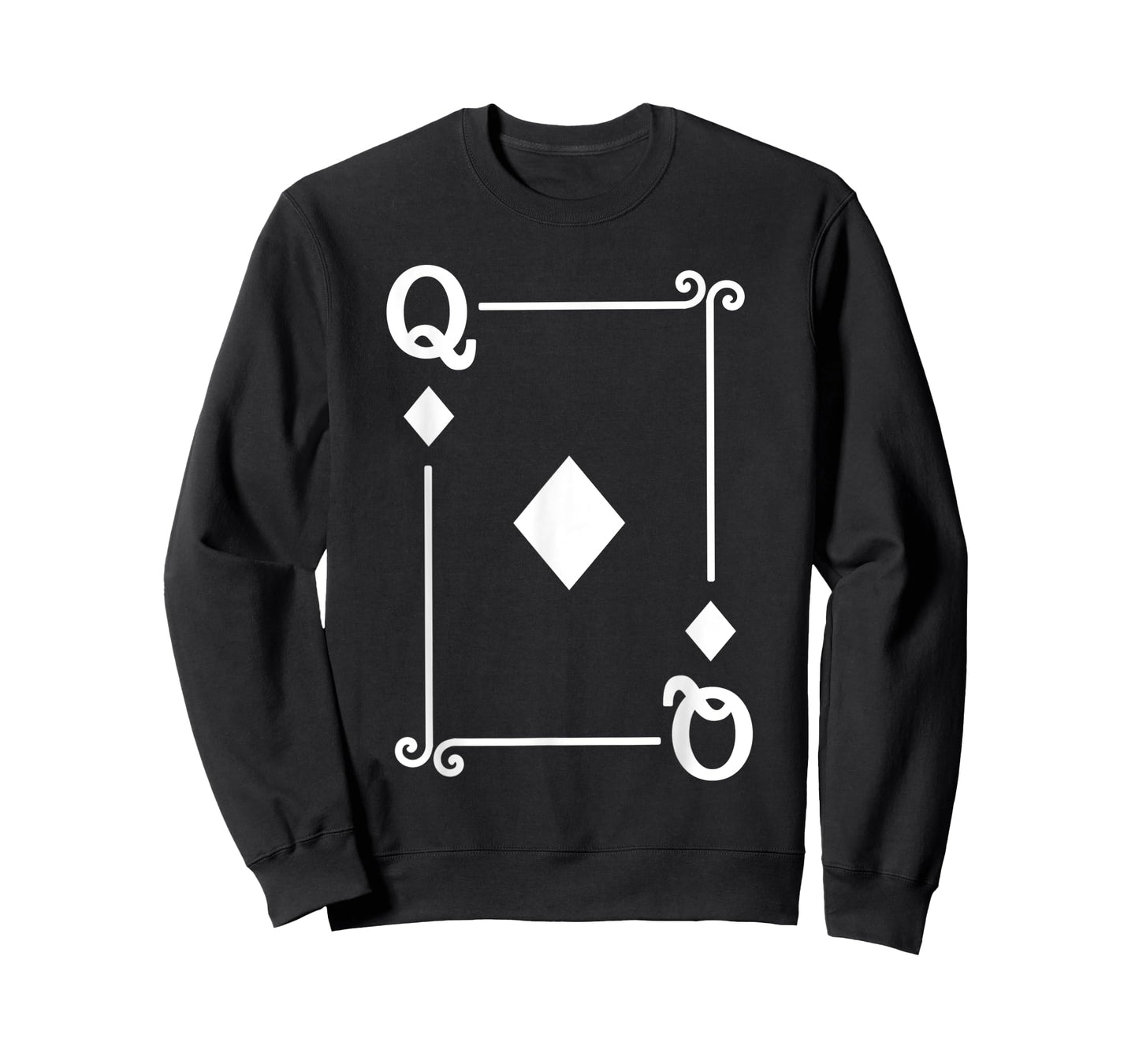 Playing Cards Costume - Queen Diamonds Card - Queen Card T-Shirt