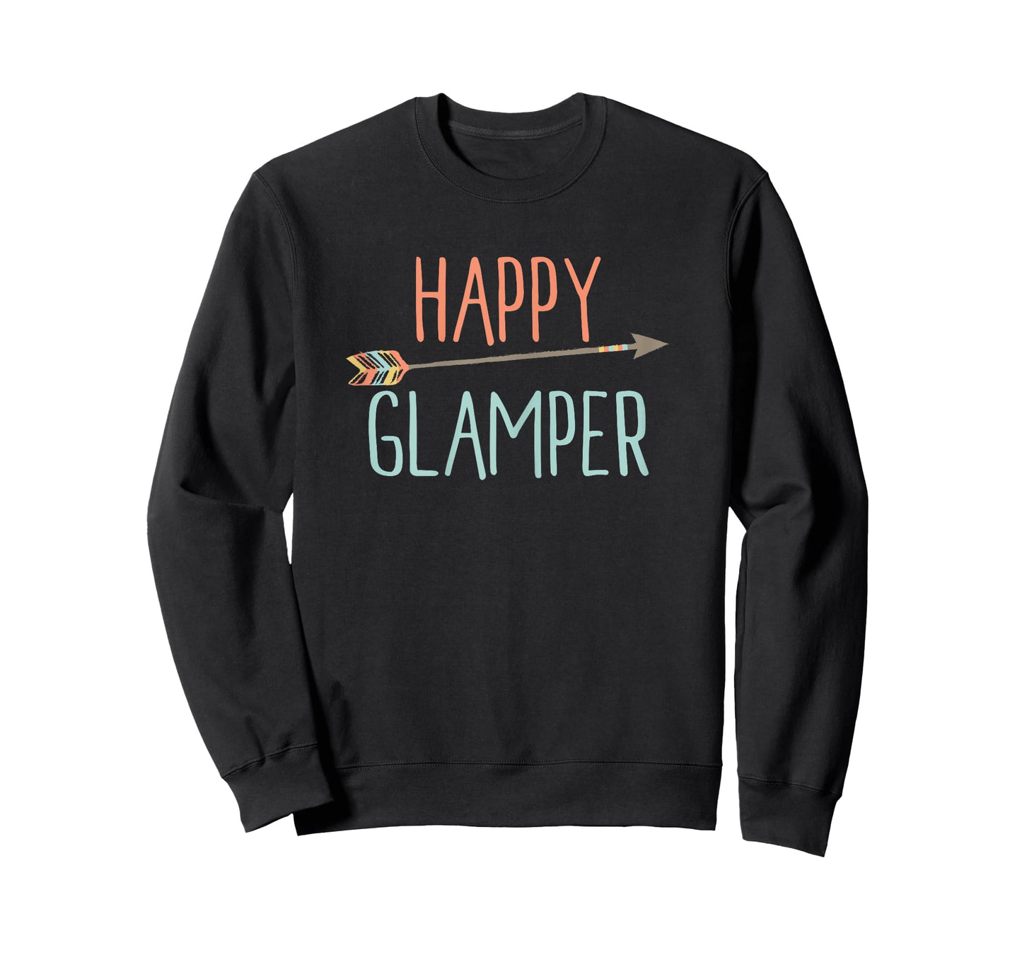 Arrow Happy Glamper TShirt Glamping TShirt T-Shirt