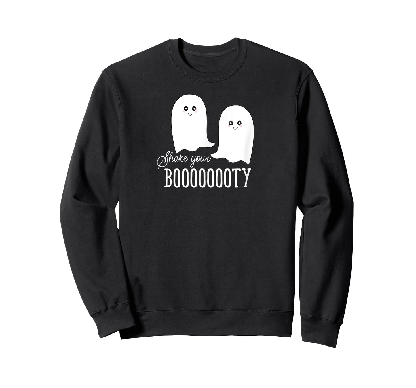 Shake Your Booty Halloween Cute Ghosts Funny T-Shirt