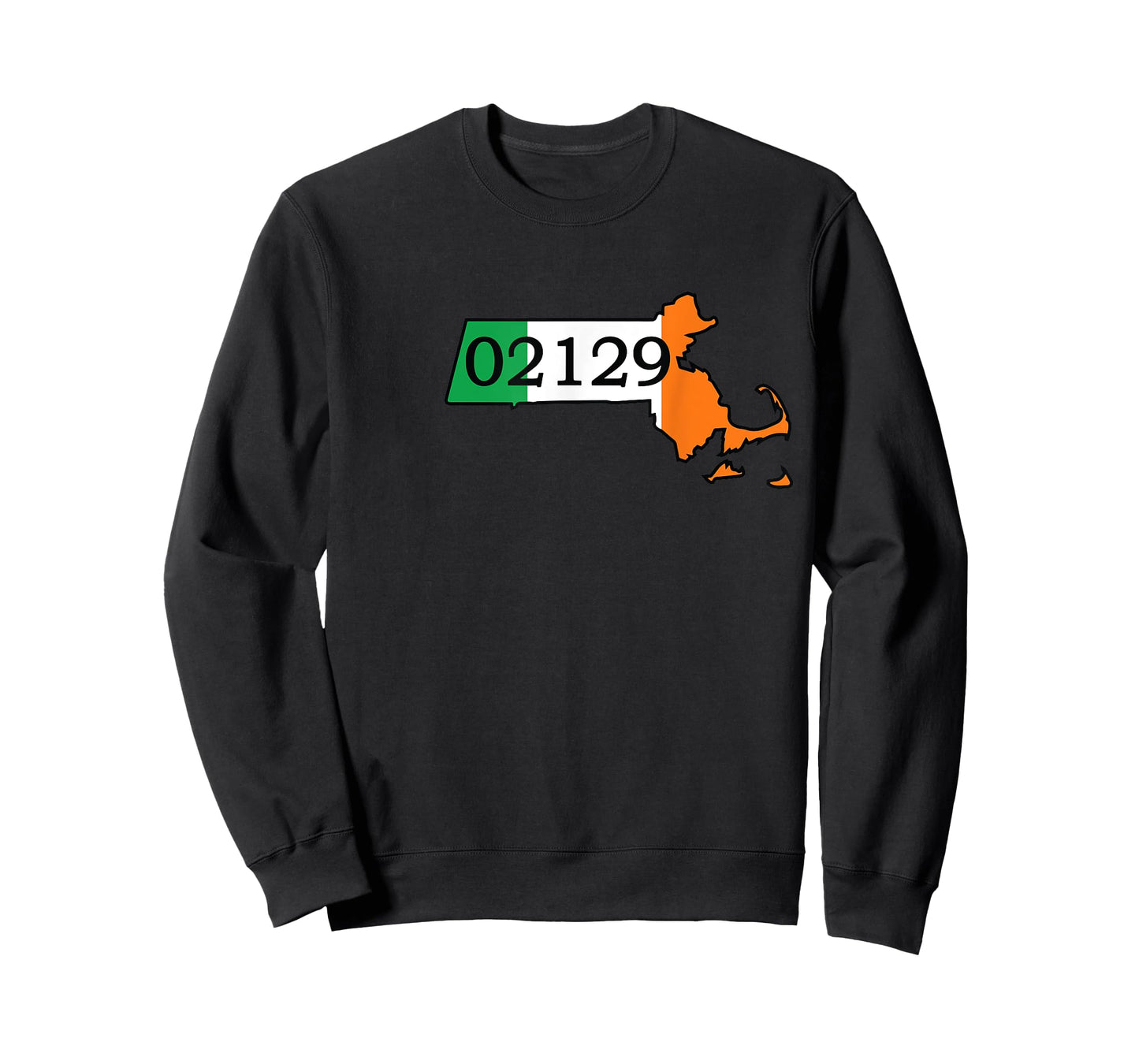 Charlestown 02129 Irish Flag T-Shirt