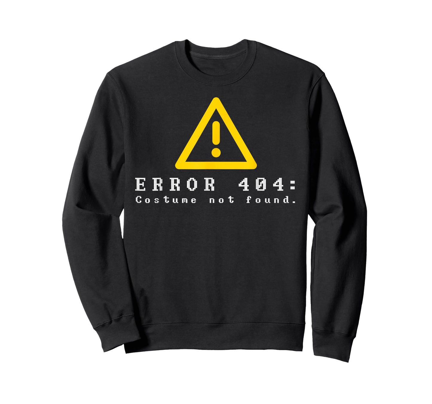 Error 404 Costume Not Found Funny Halloween Computer Geek T-Shirt