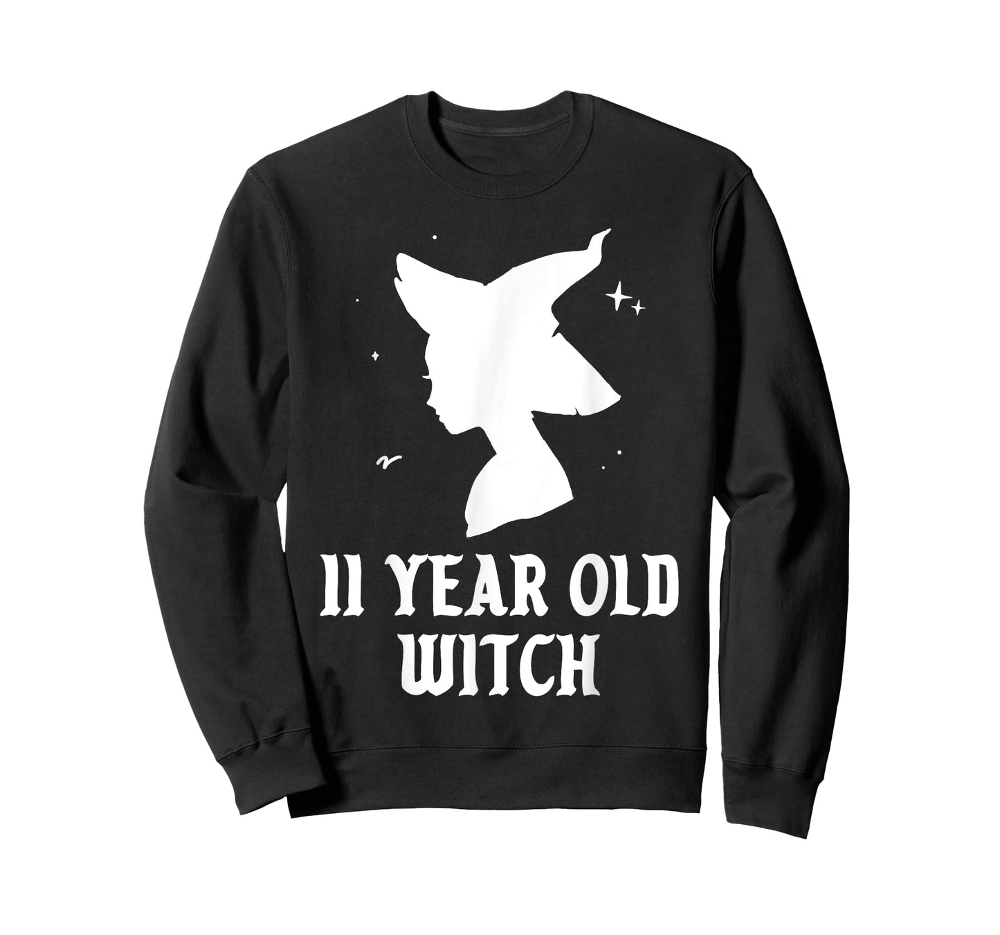 11 Year Old Witch Birthday Party Theme Halloween Costume T-Shirt
