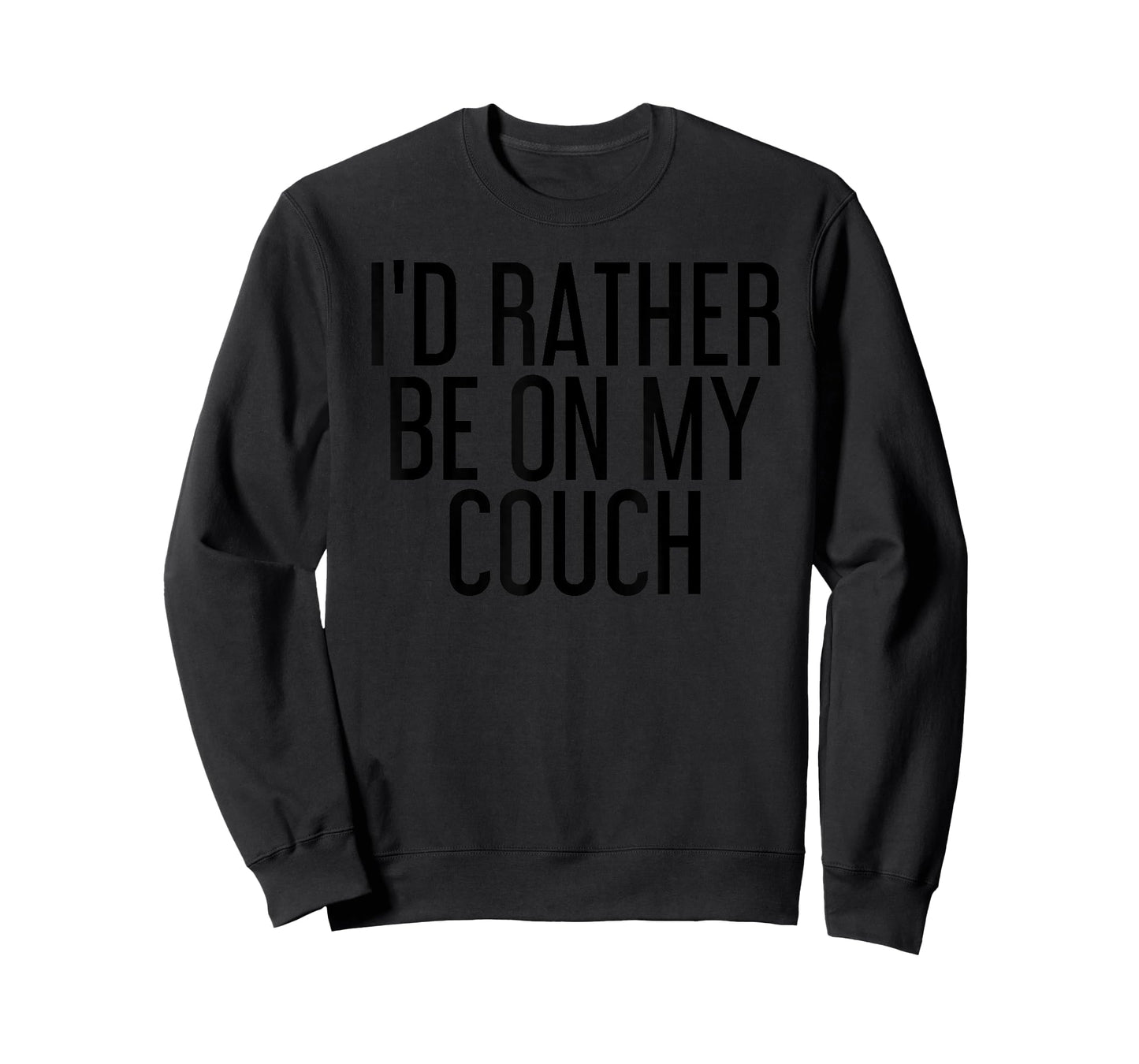 I'D RATHER BE ON MY COUCH Shirt Funny Potato Lazy Gift Idea T-Shirt