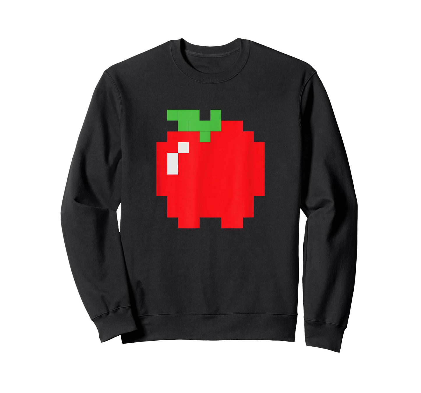 Pixel Apple 80s Video Game Halloween Group Costume T-Shirt