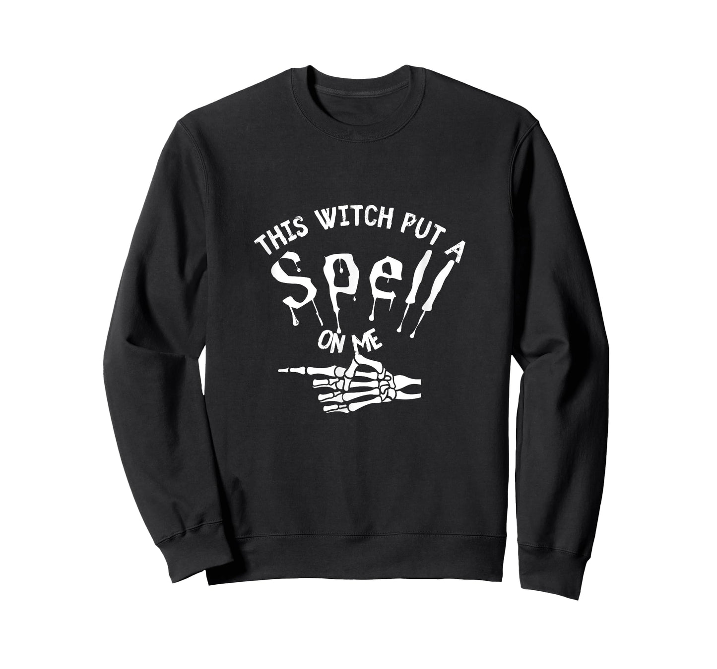 Halloween Couple Shirt Husband This Witch Put A Spell On Me T-Shirt