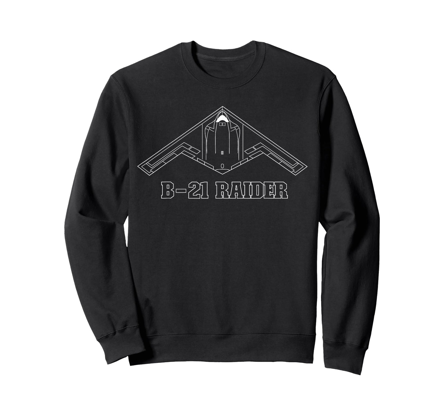 B-21 Raider Stealth Bomber Aircraft Frame / USA Airplane B21 T-Shirt
