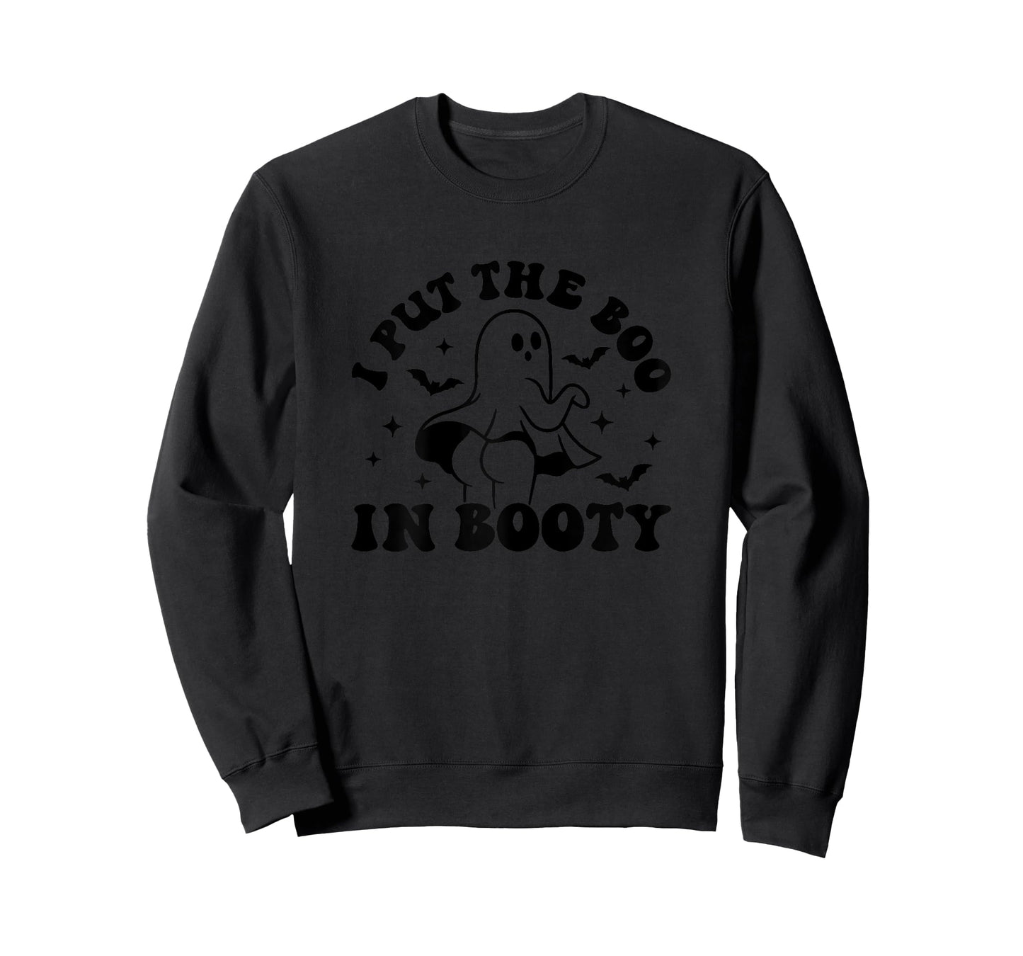 I Put The Boo In Booty Funny Halloween Adult Joke Woman T-Shirt