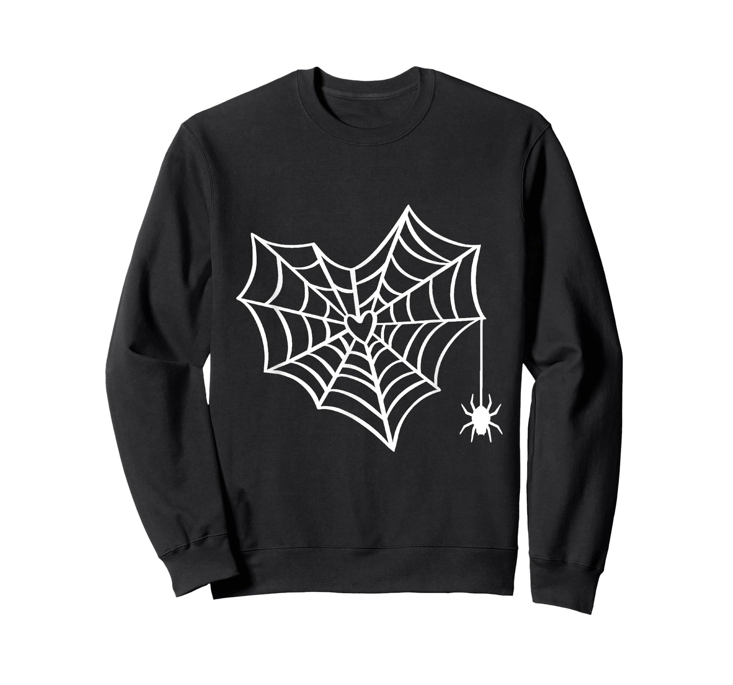 Halloween Heart Spider Web Spooky Costume T-Shirt