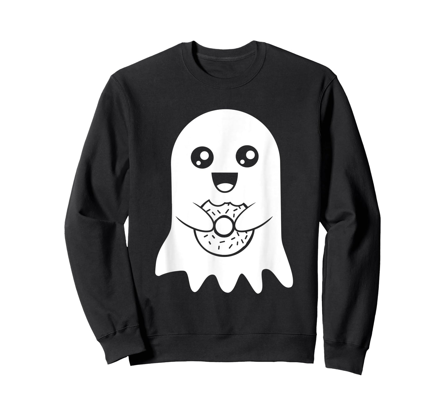 Cute Ghost Funny Donut Halloween Costume Boys Girls Gift T-Shirt
