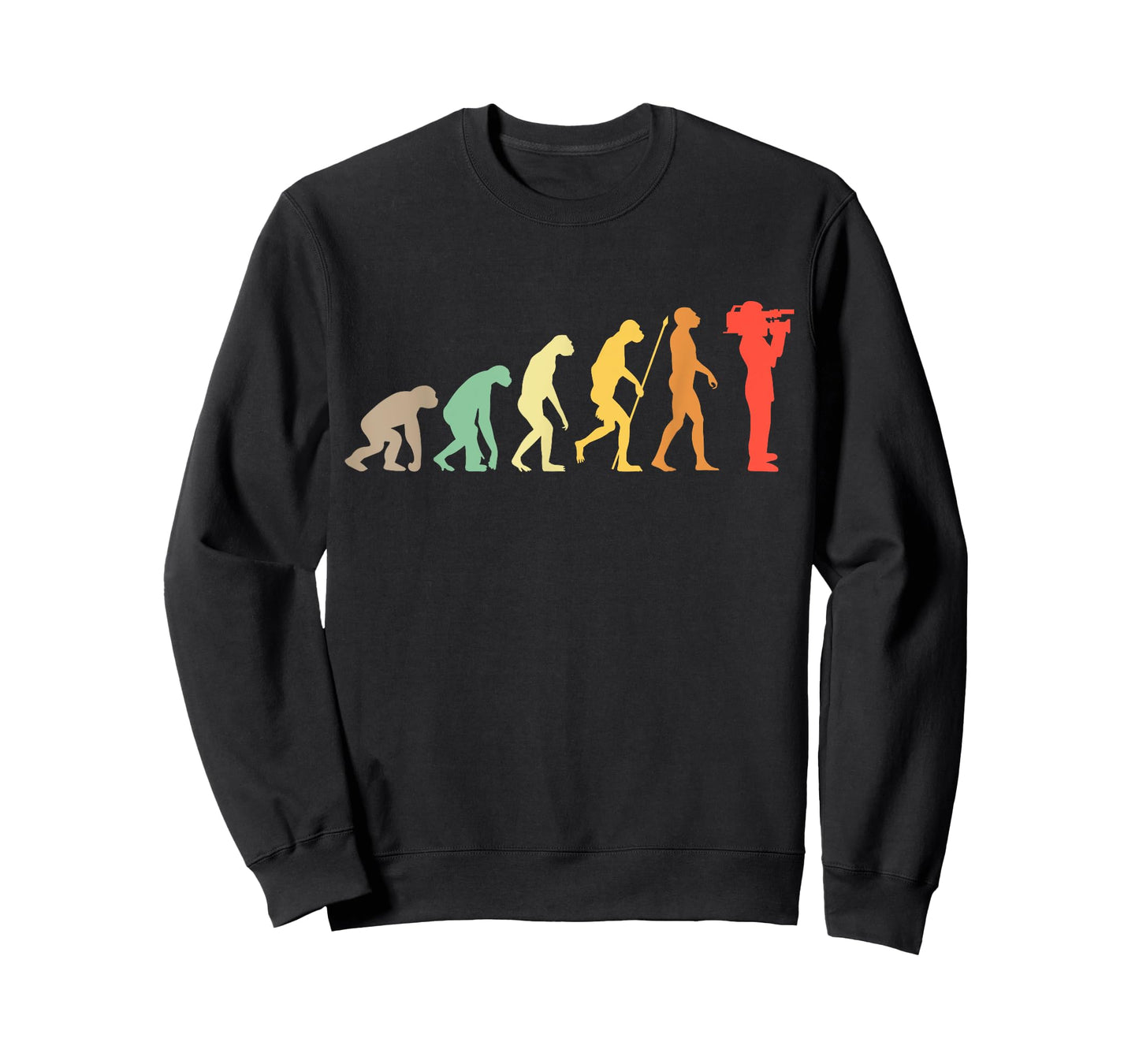 Kameramann Evolution Vintage Camera Filmmaker Gift T-Shirt