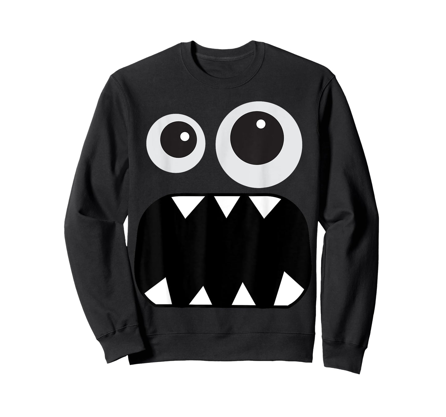 Cute Monster Face Men's Women's Costume Halloween T-Shirt