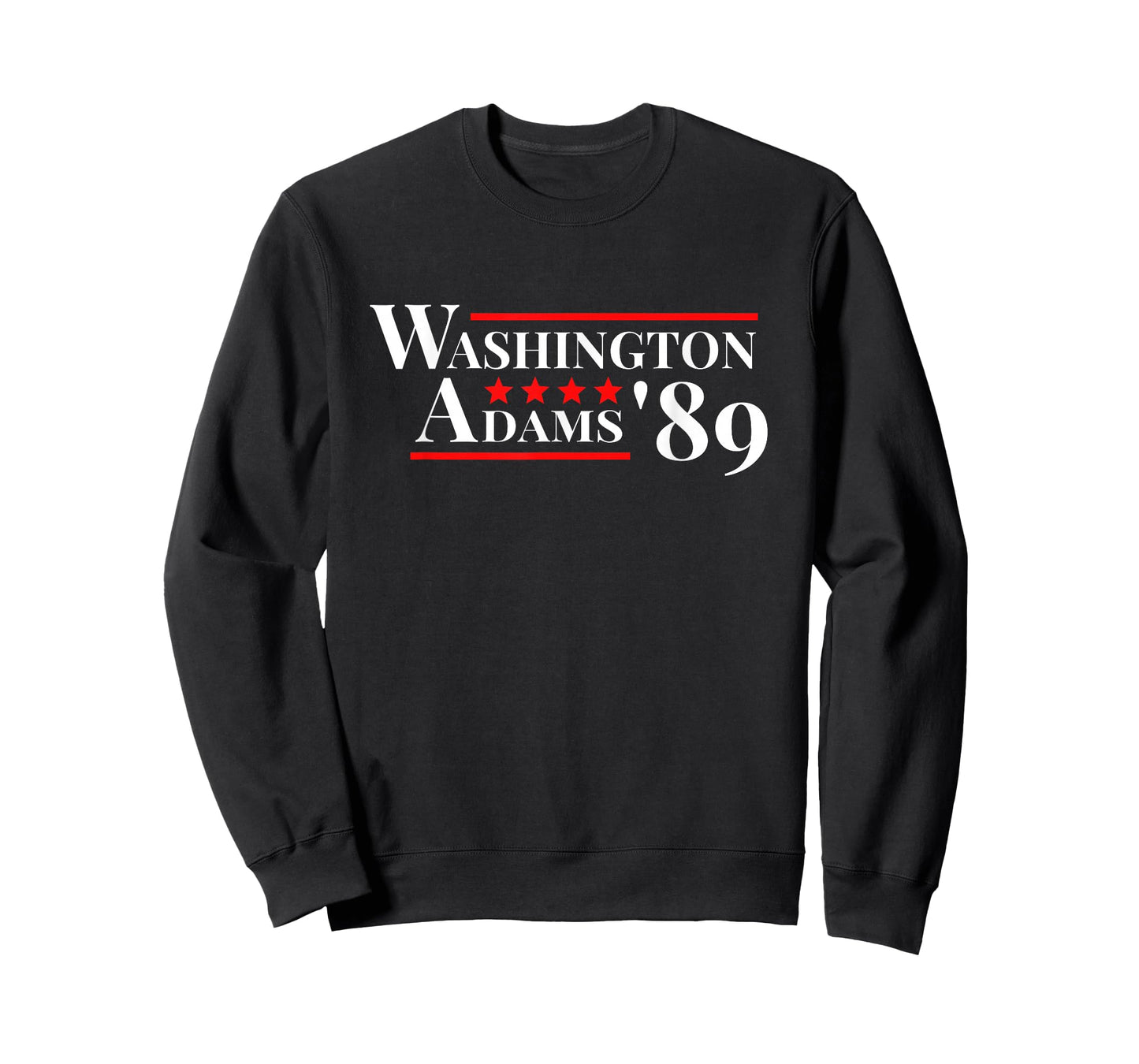 Washington Adams 1789 American Presidents Day US History T-Shirt