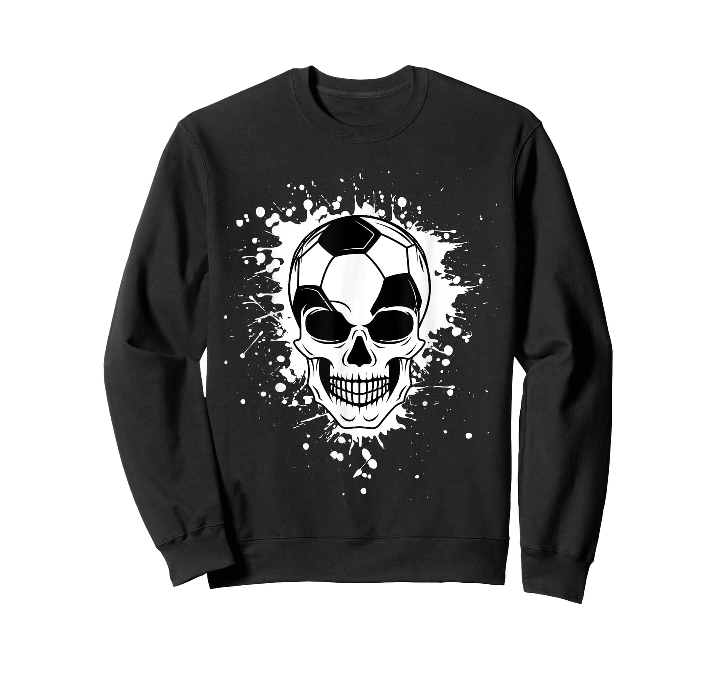 Halloween Soccer Ball Skull Sport All Hallows' Day T-Shirt