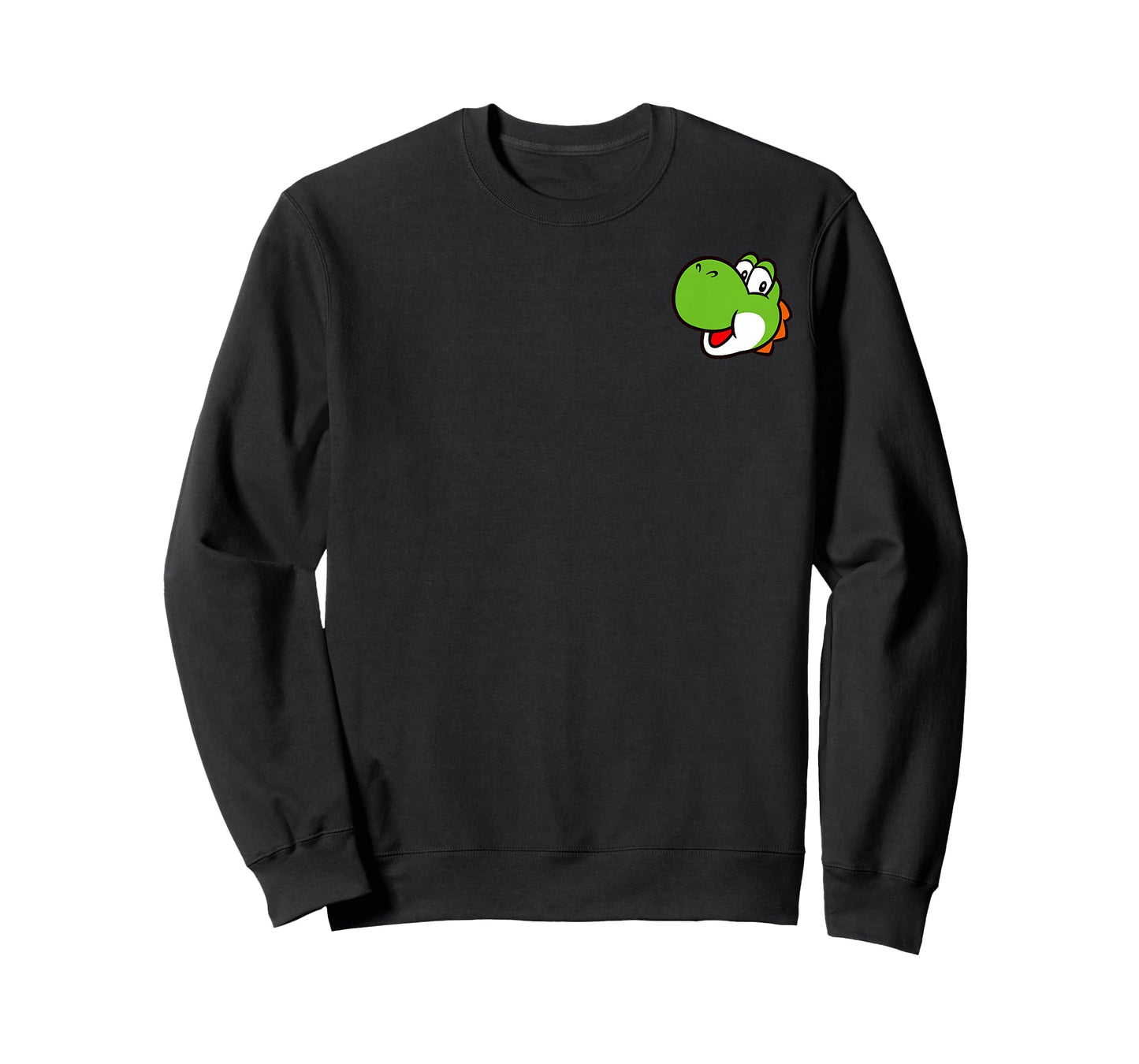 Super Mario Bros Yoshi Left Chest Portrait T-Shirt