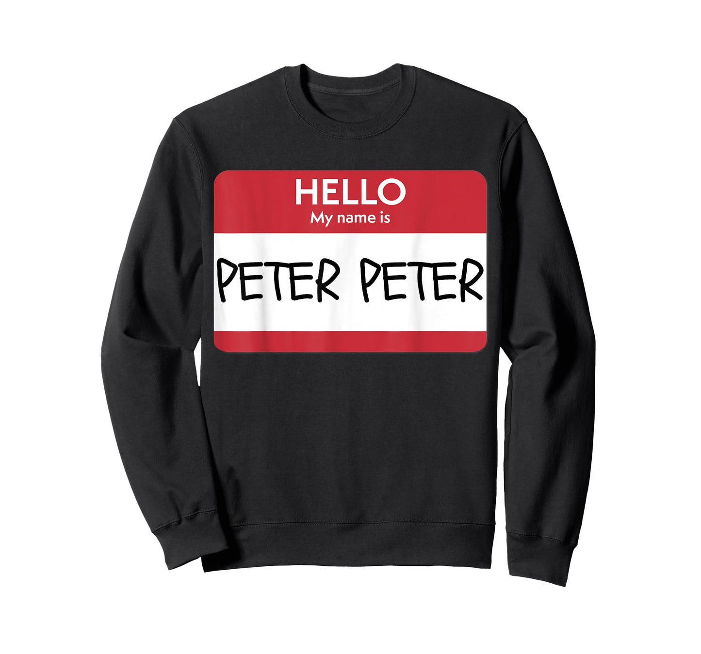 "Hello My Name Is Peter Peter" Funny Halloween T-Shirt