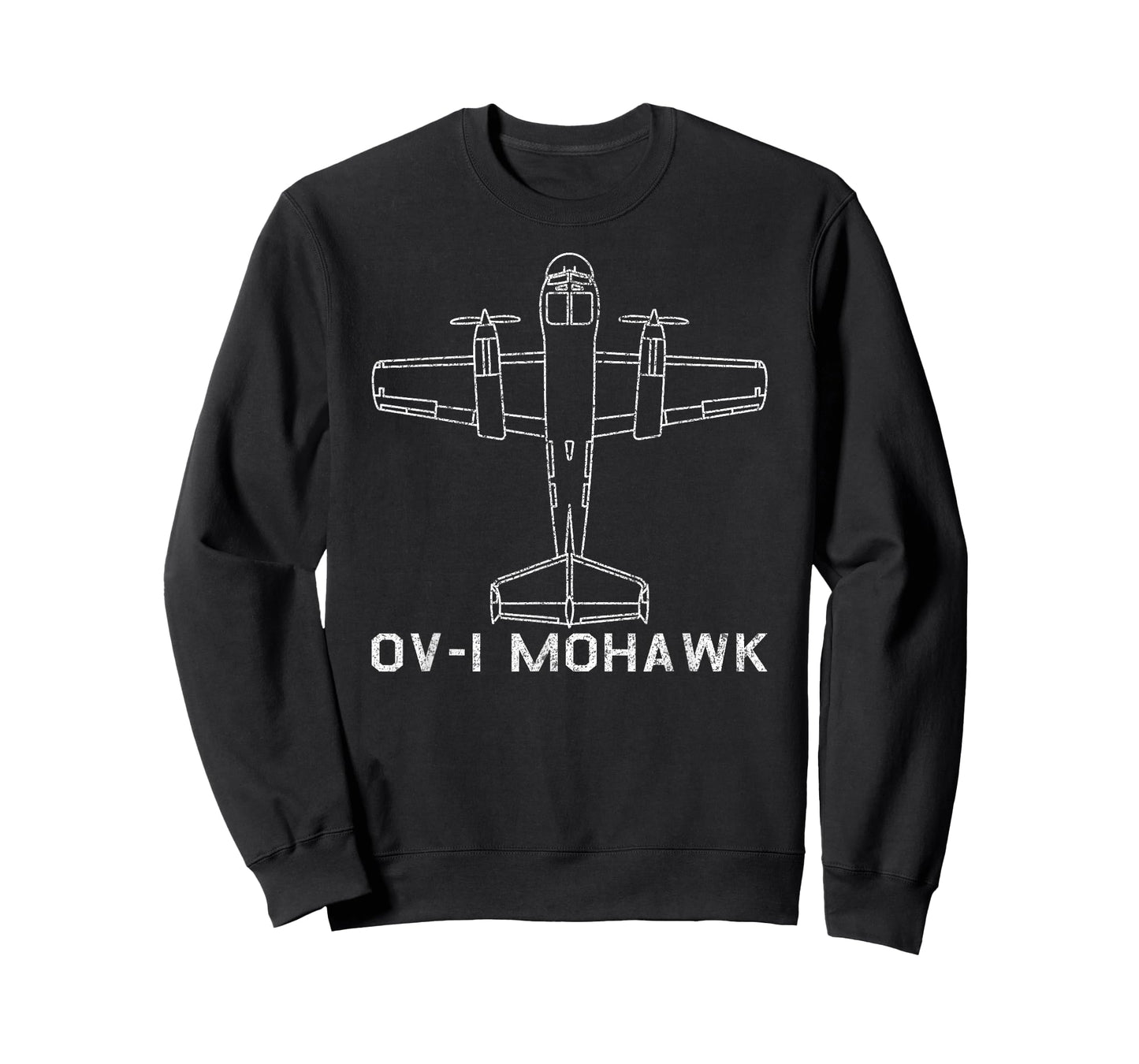 OV-1 Mohawk Attack Observation Plane USA Warplane Gift T-Shirt