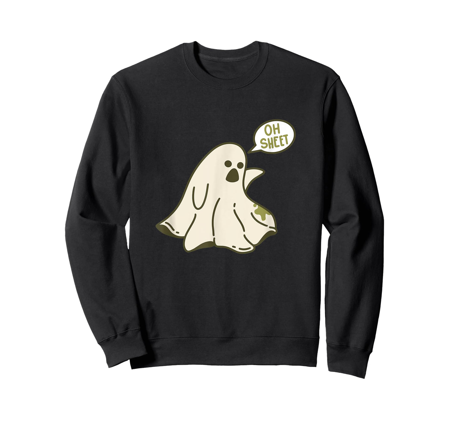 Oh Sheet, Ghost of Halloween Costume Fun T-Shirt