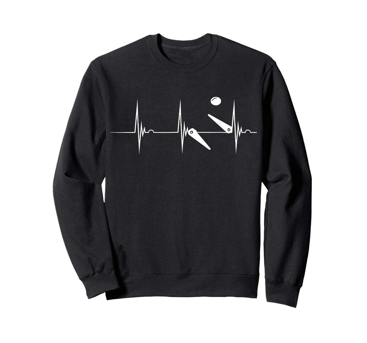 Pinball Heartbeat Flipper EKG Pulse Line Flipping Ball Shirt T-Shirt