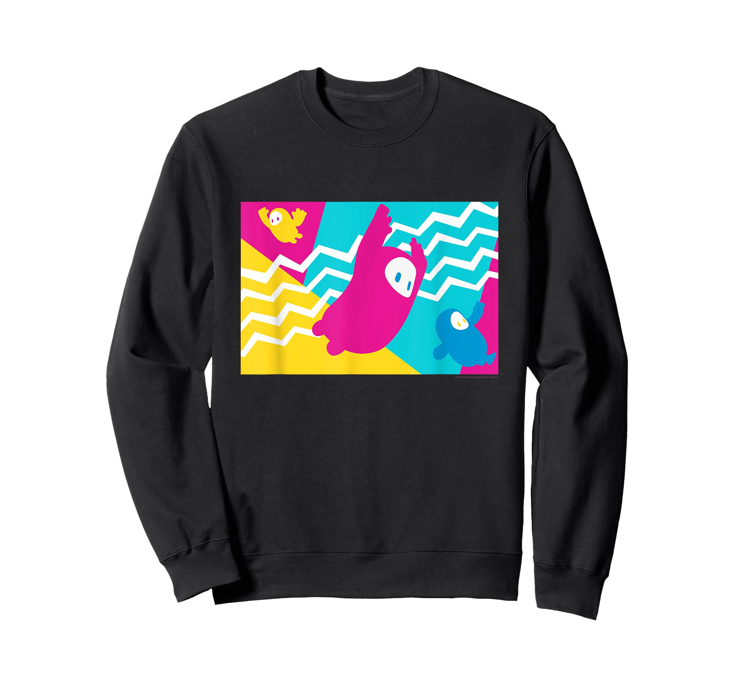 Fall Guys Epic Retro Graphic Panel T-Shirt
