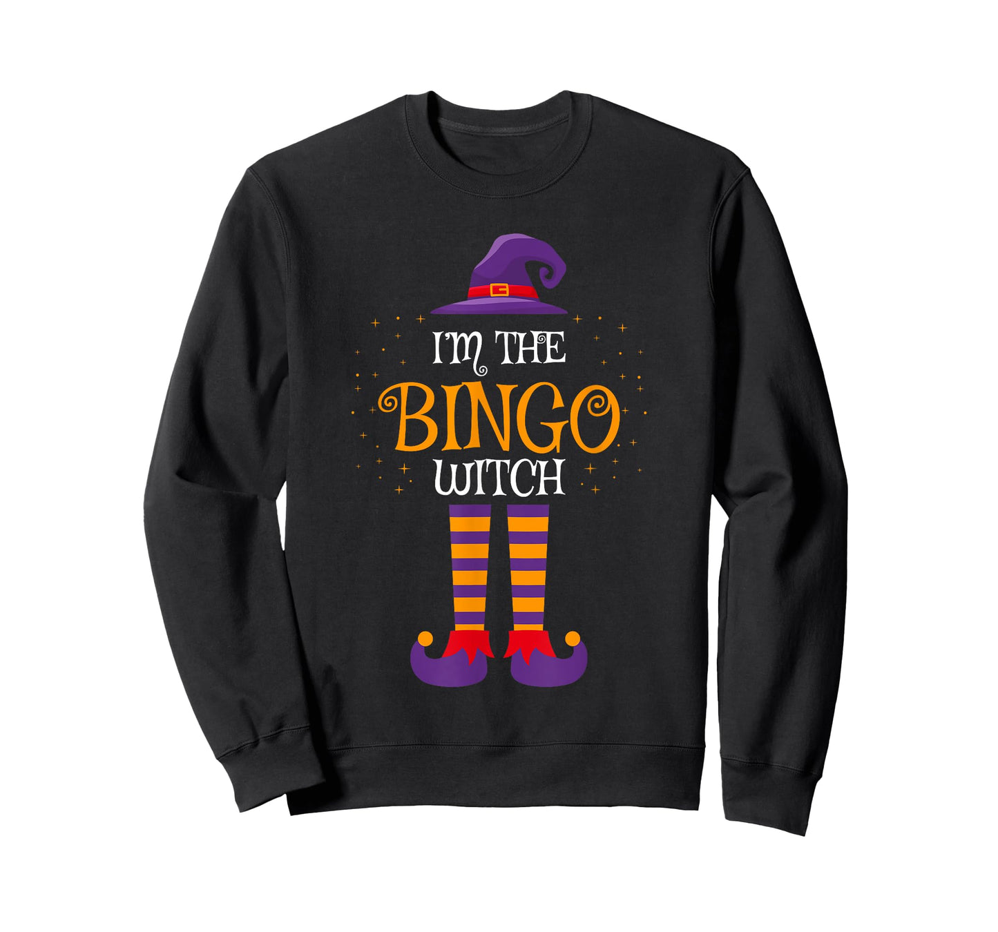 I’m The Bingo Witch Halloween Family Matching Group Costume T-Shirt
