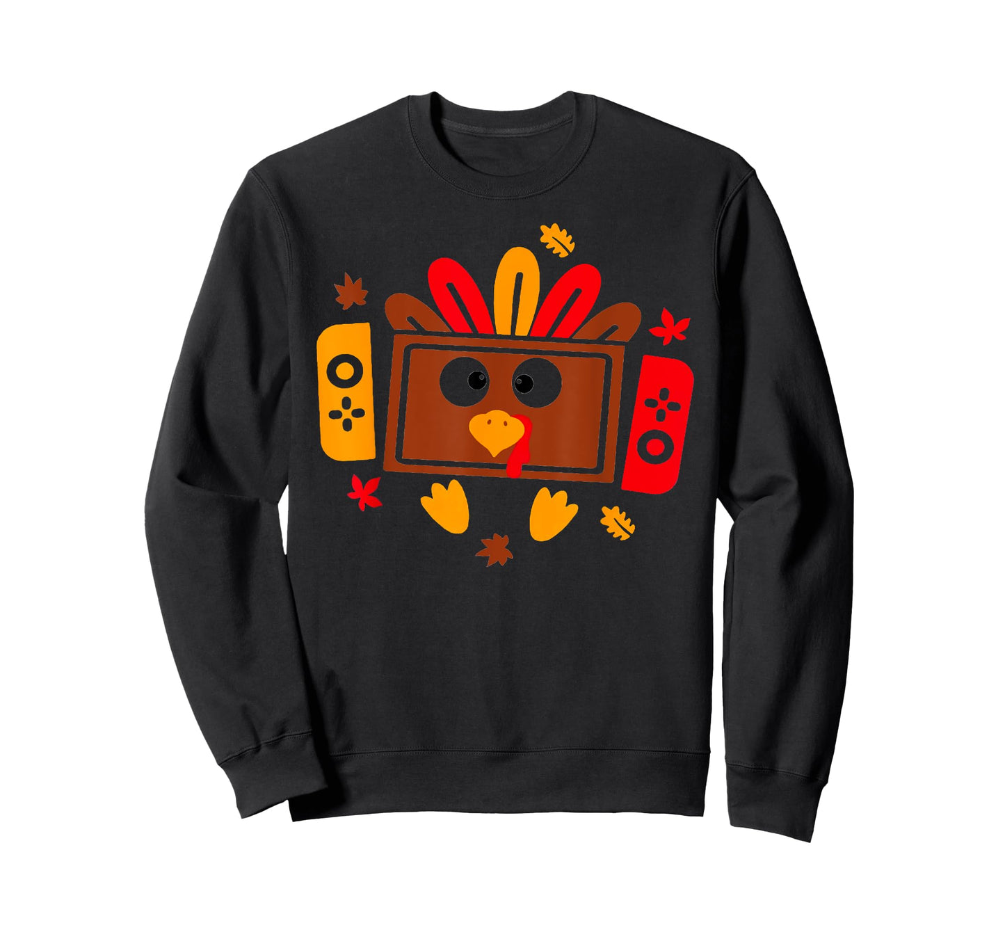 Video Games Thanksgiving Turkey Gamer Gaming Boys Kids Teens T-Shirt