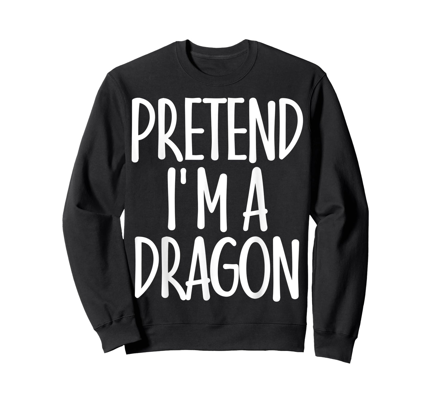 Easy Pretend I'm Dragon Costume Gift Joke Halloween Apparel T-Shirt