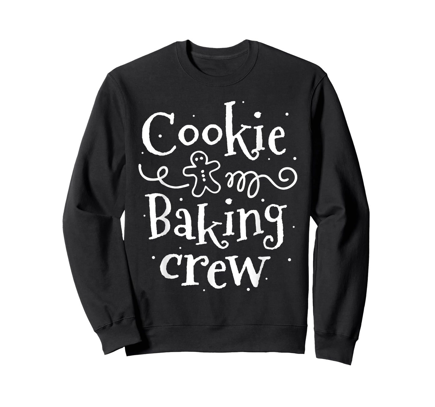 Cookie Baking Crew Baker Bake Kids Women Christmas Baking T-Shirt