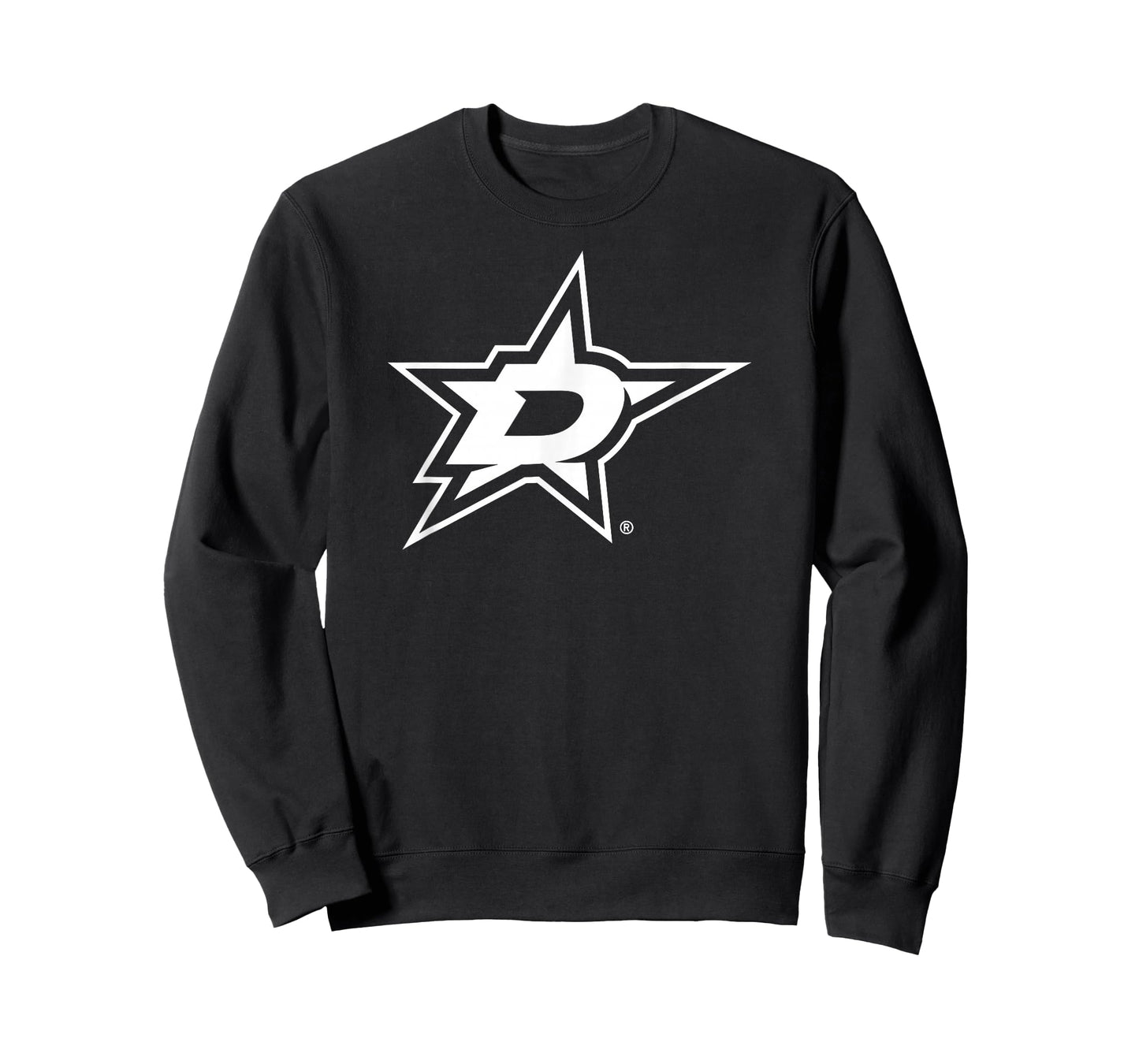Dallas Stars Two Tone Black NHL Officially Licensed T-Shirt