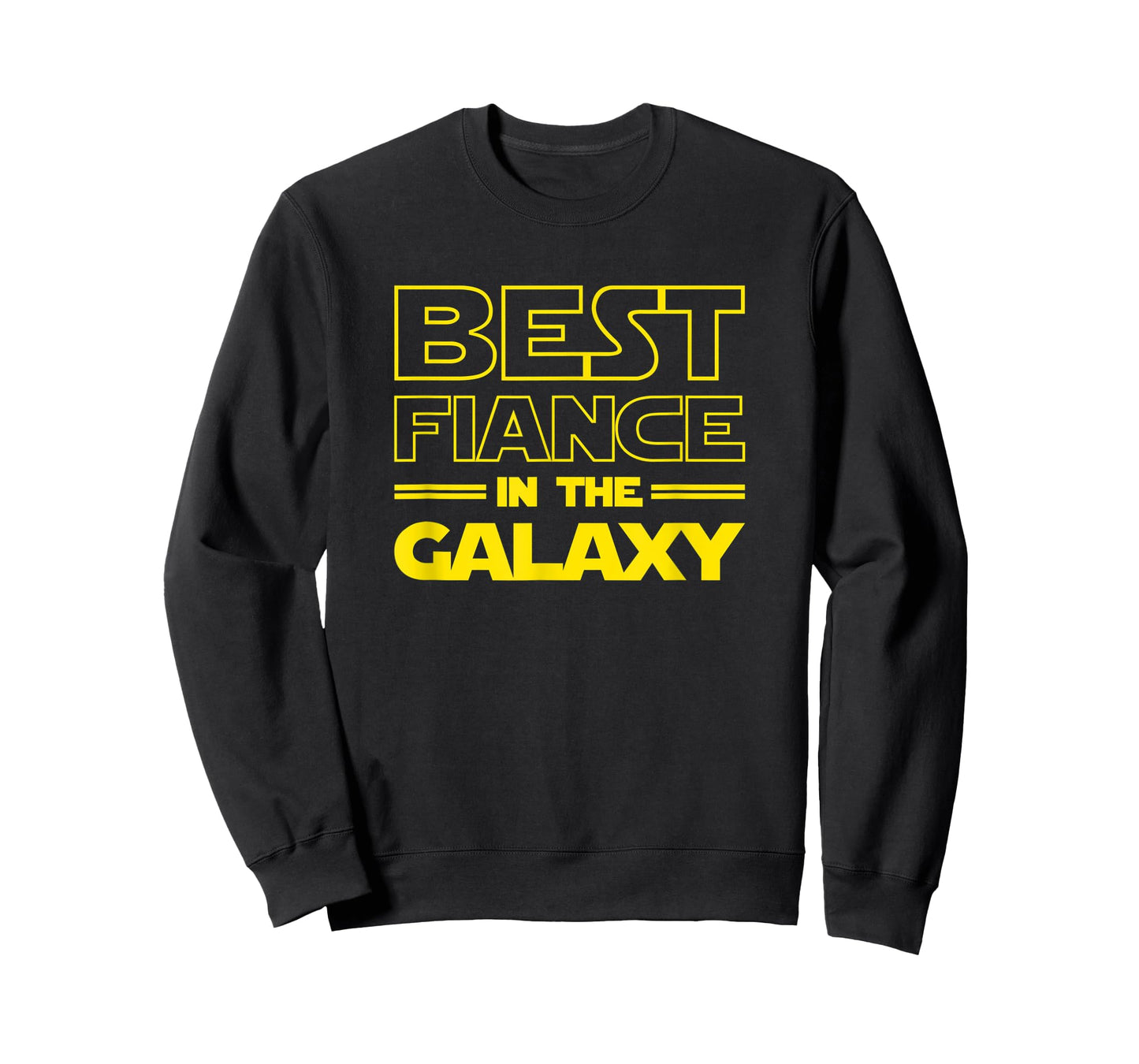 Mens Fiance Gifts "Best Fiance in the Galaxy" Men Tee Shirts