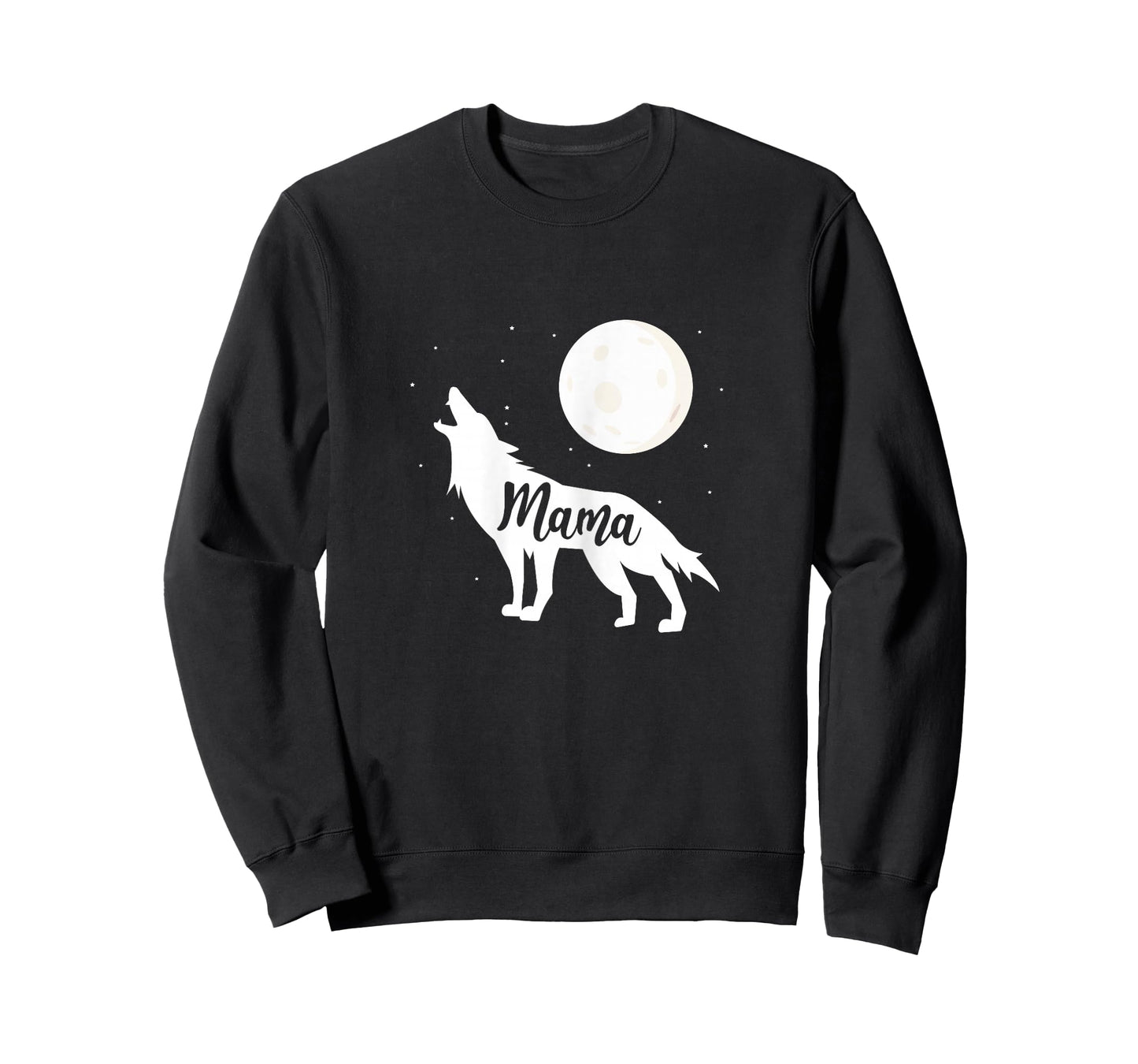 Mama Wolf Wolves Full Moon Mother's Day T-Shirt
