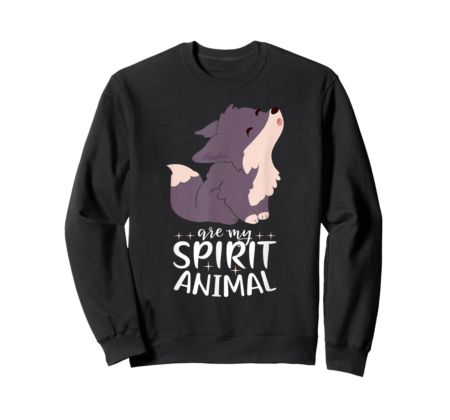 Wolves Are My Spirit Animal I Cute Wolf I Girl Wolf T-Shirt