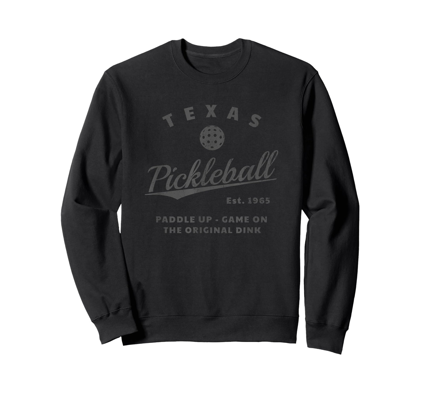 Texas Themed Pickleball - Retro-Style Pickleball T-Shirt