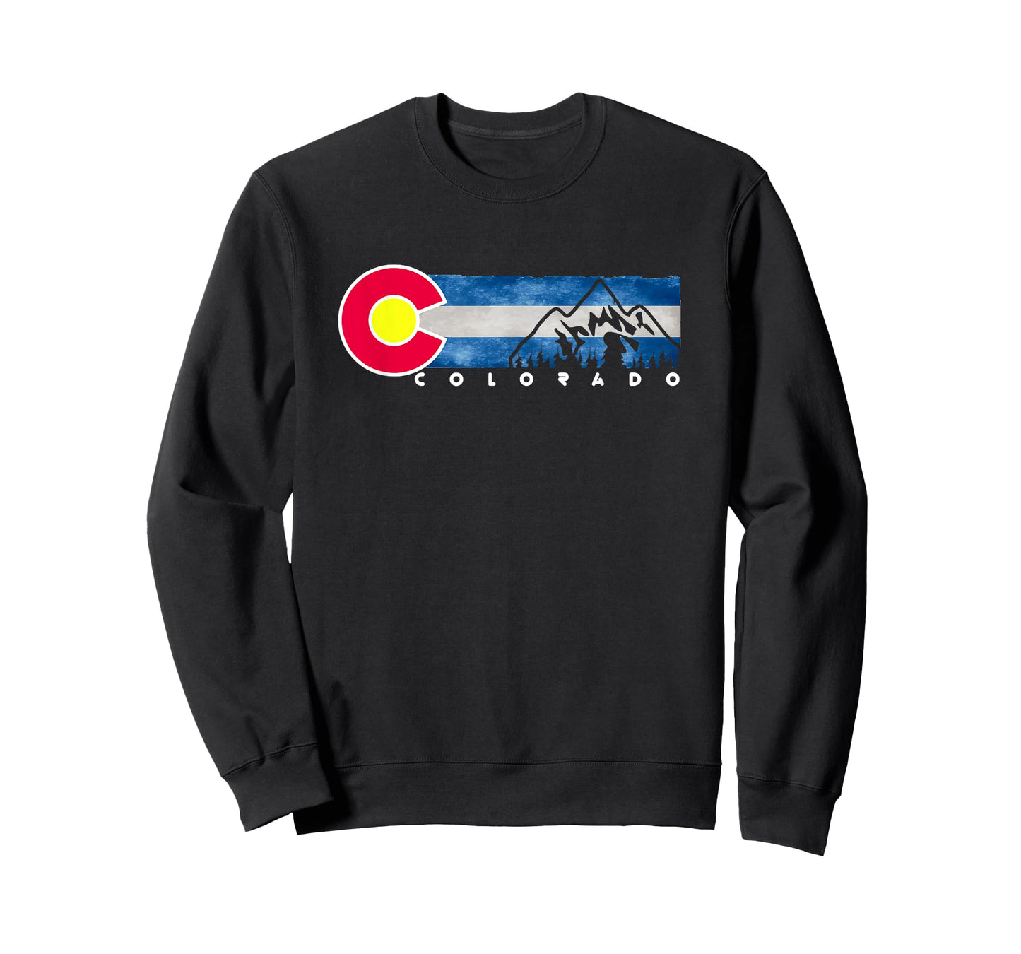 Rocky mountain State of Colorado Flag T-shirt