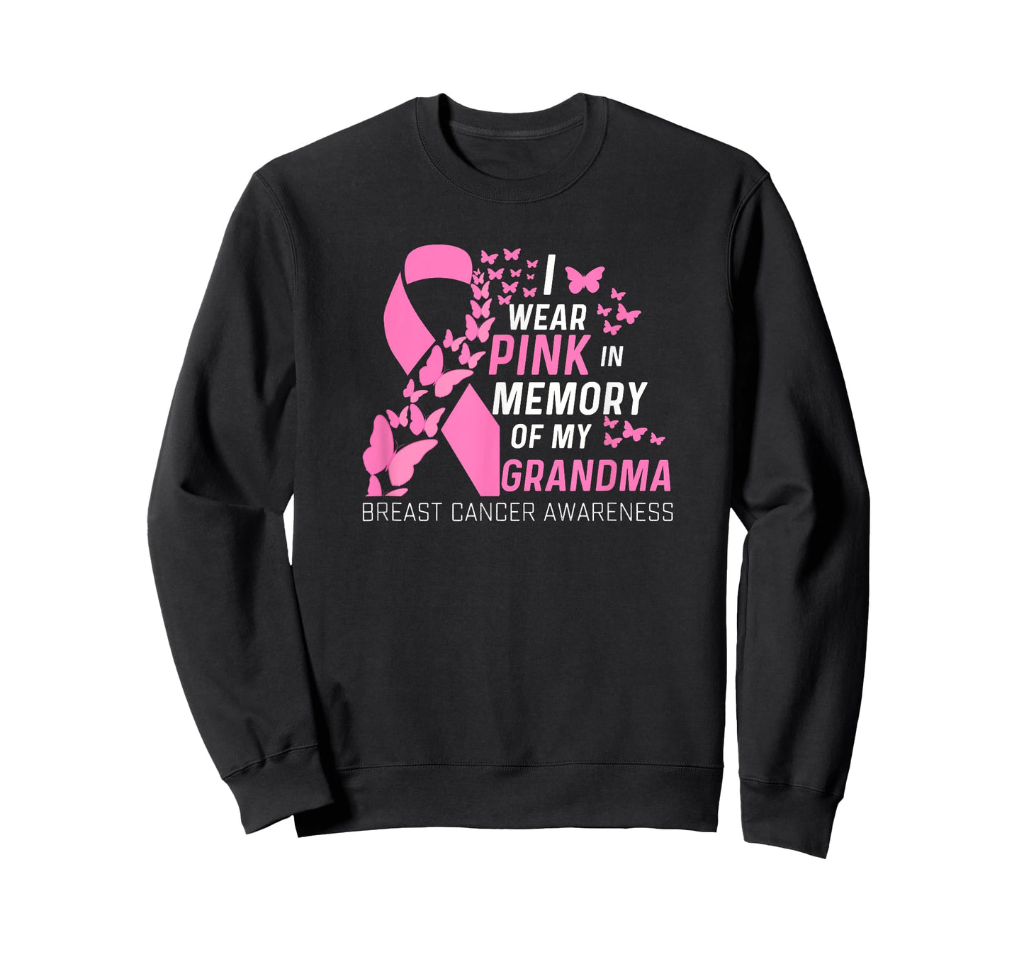 I wear Pink In Memory of my Grandma Breast Cancer Awareness T-Shirt