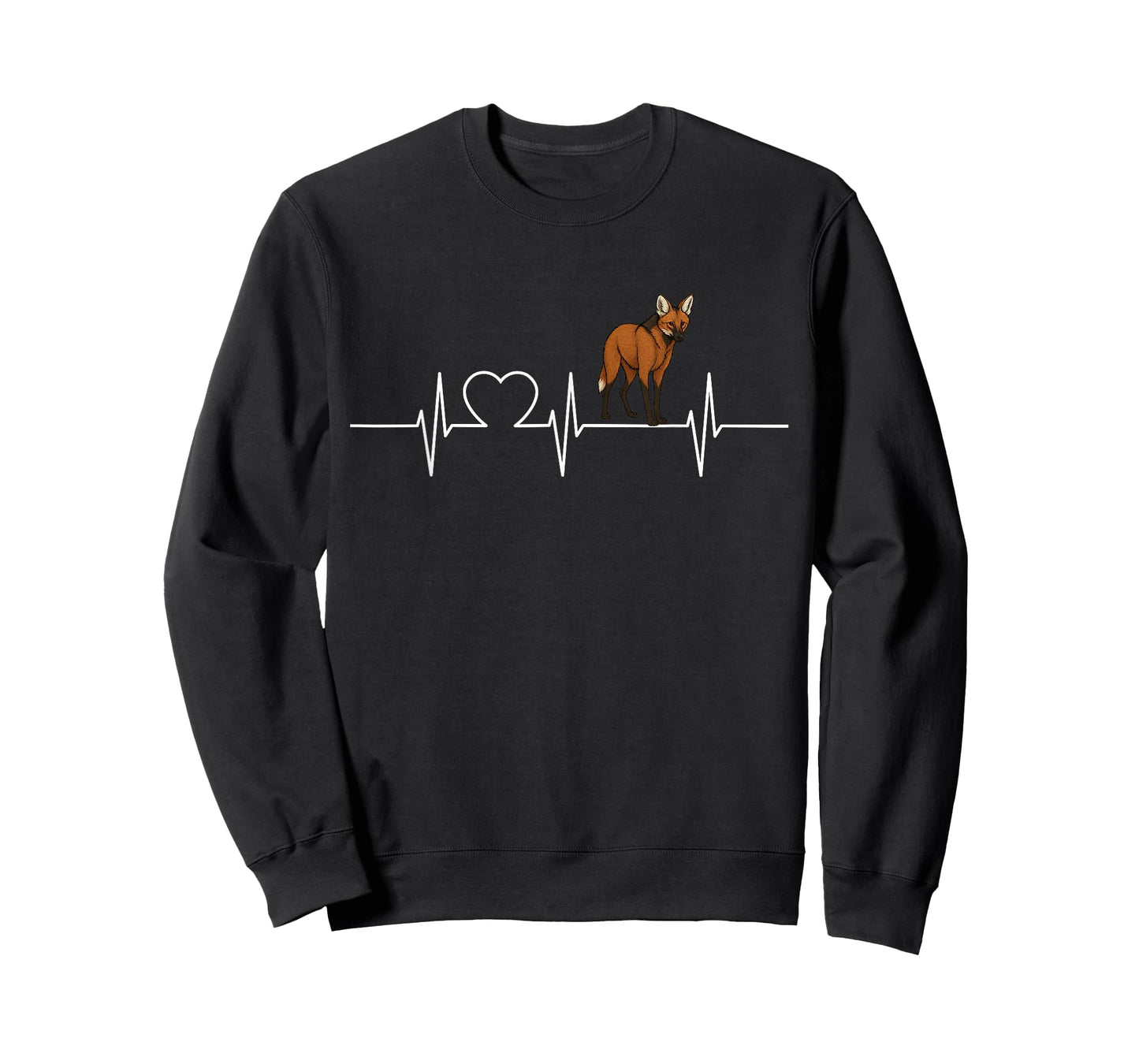 Maned Wolf Heartbeat Maned Wolves Maned Wolf T-Shirt