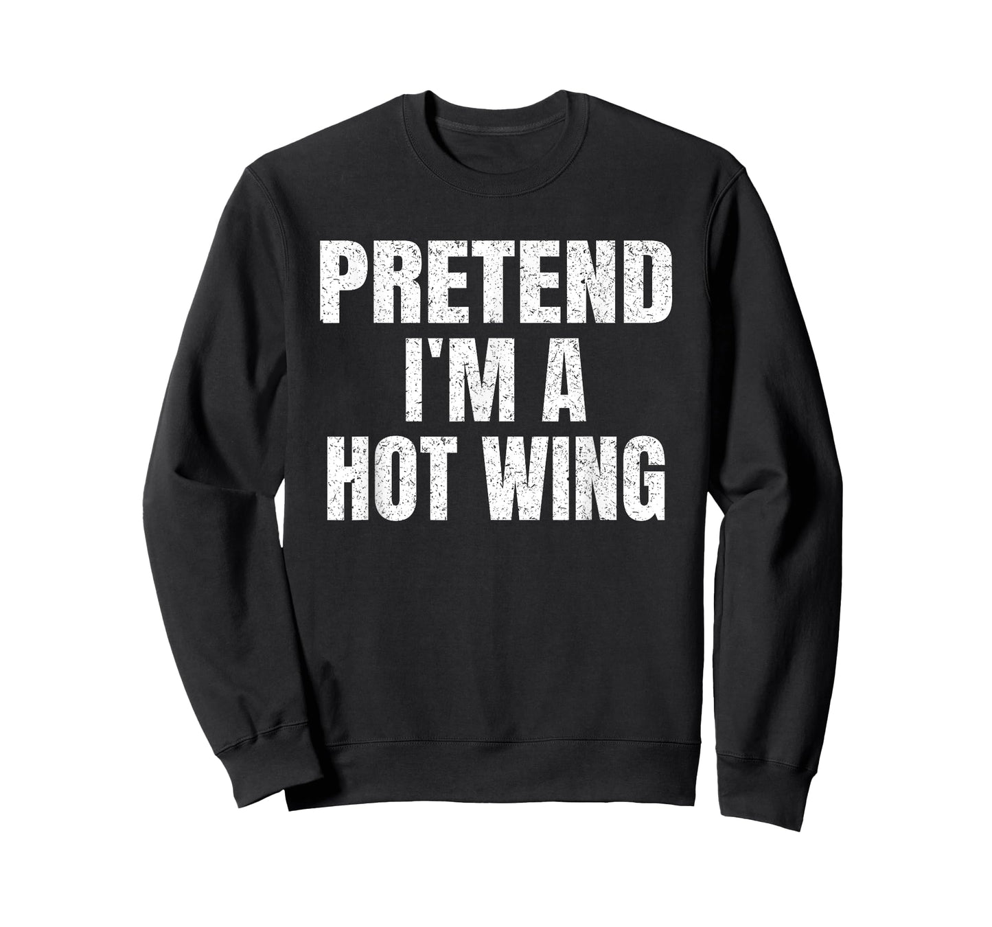 Pretend I'm A Hot Wing Lazy Easy Halloween Family Costume T-Shirt