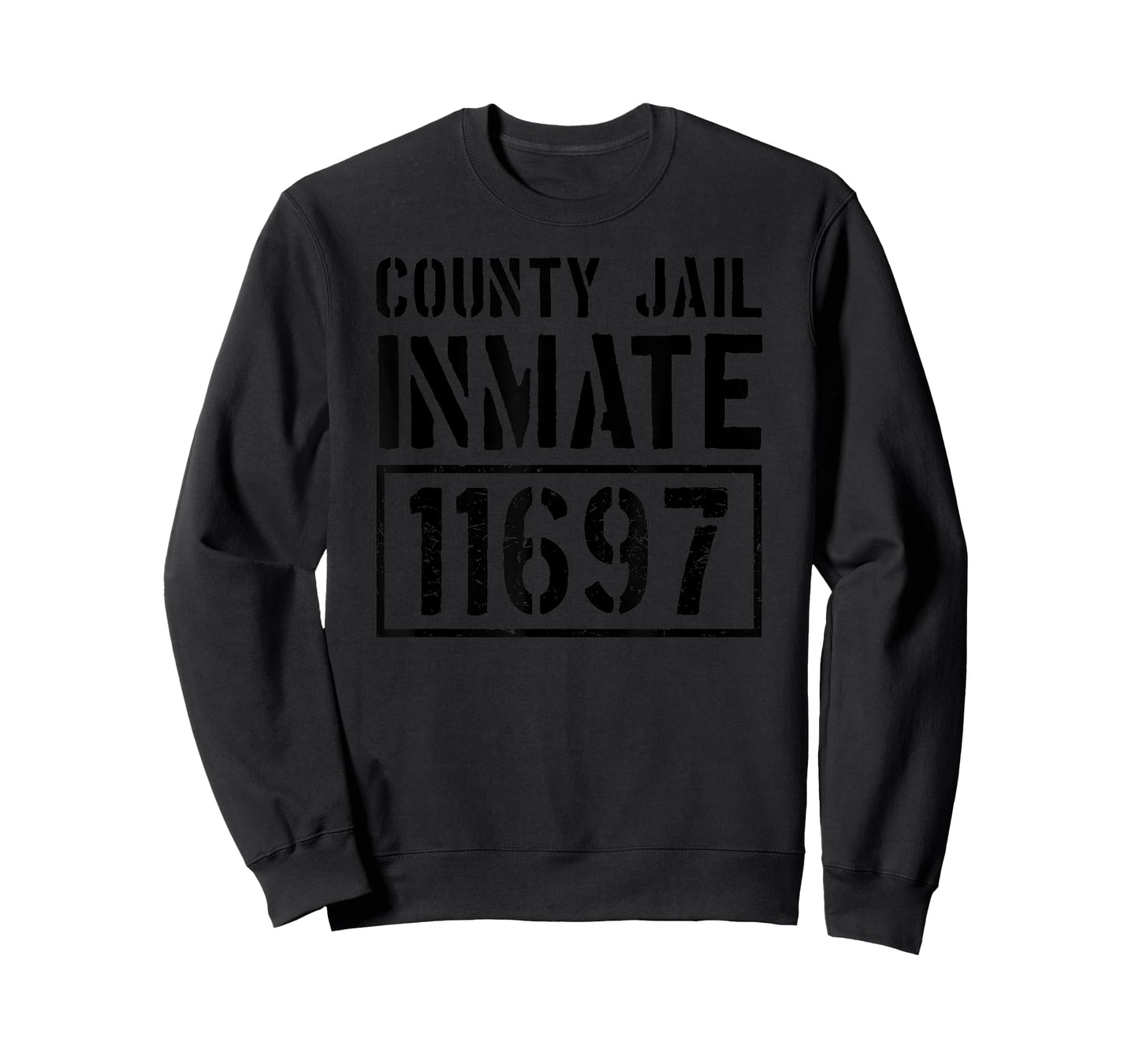 County Jail Inmate Funny Prison Halloween Costume T-Shirt