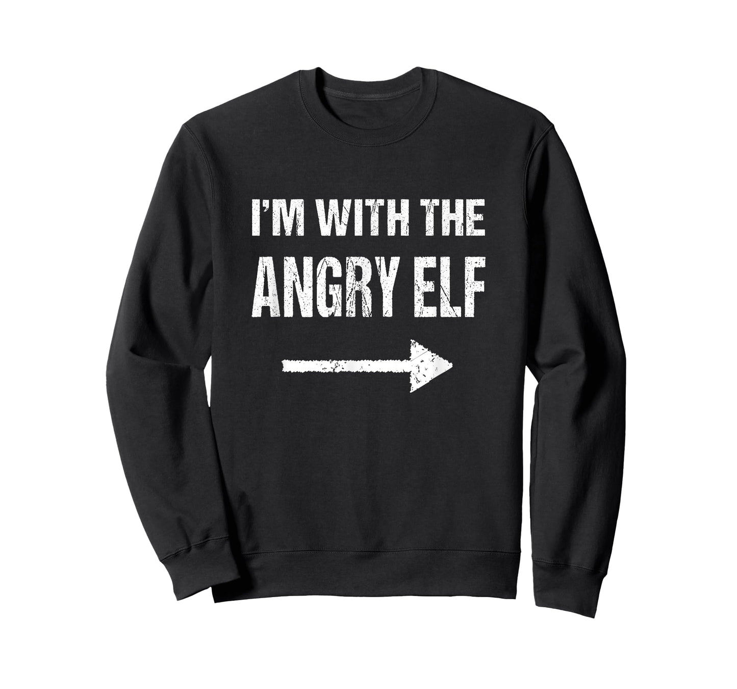I'm With The Angry Elf Halloween T-Shirt T-Shirt