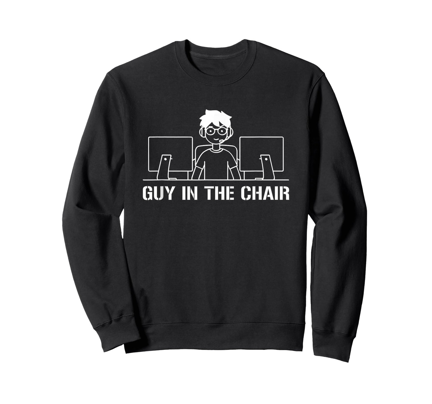 Guy in The Chair Funny Superhero Movie Geek Gamer Men T-Shirt