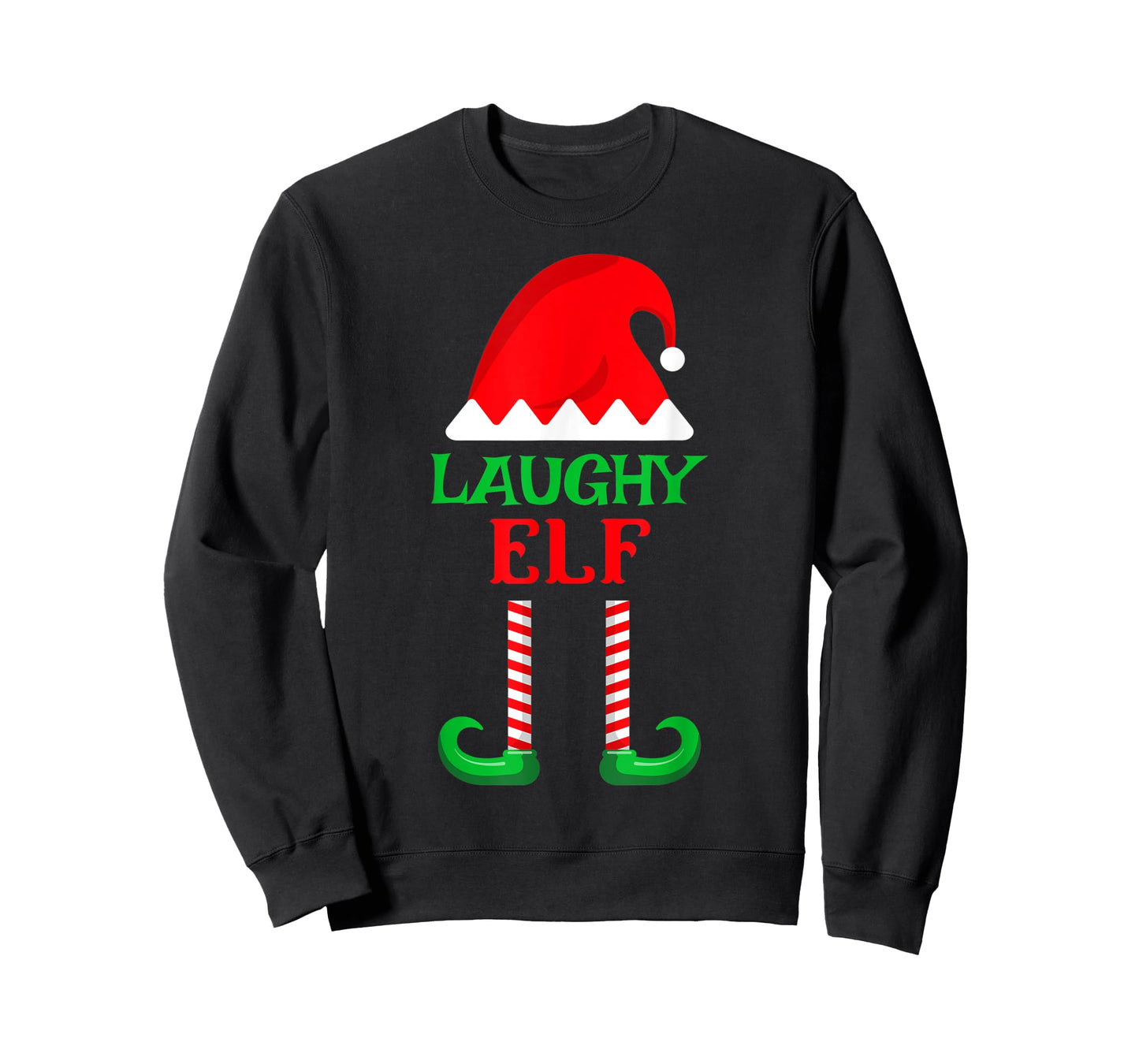 Laughy Elf | Christmas Holiday North Pole Santa's Helper T-Shirt
