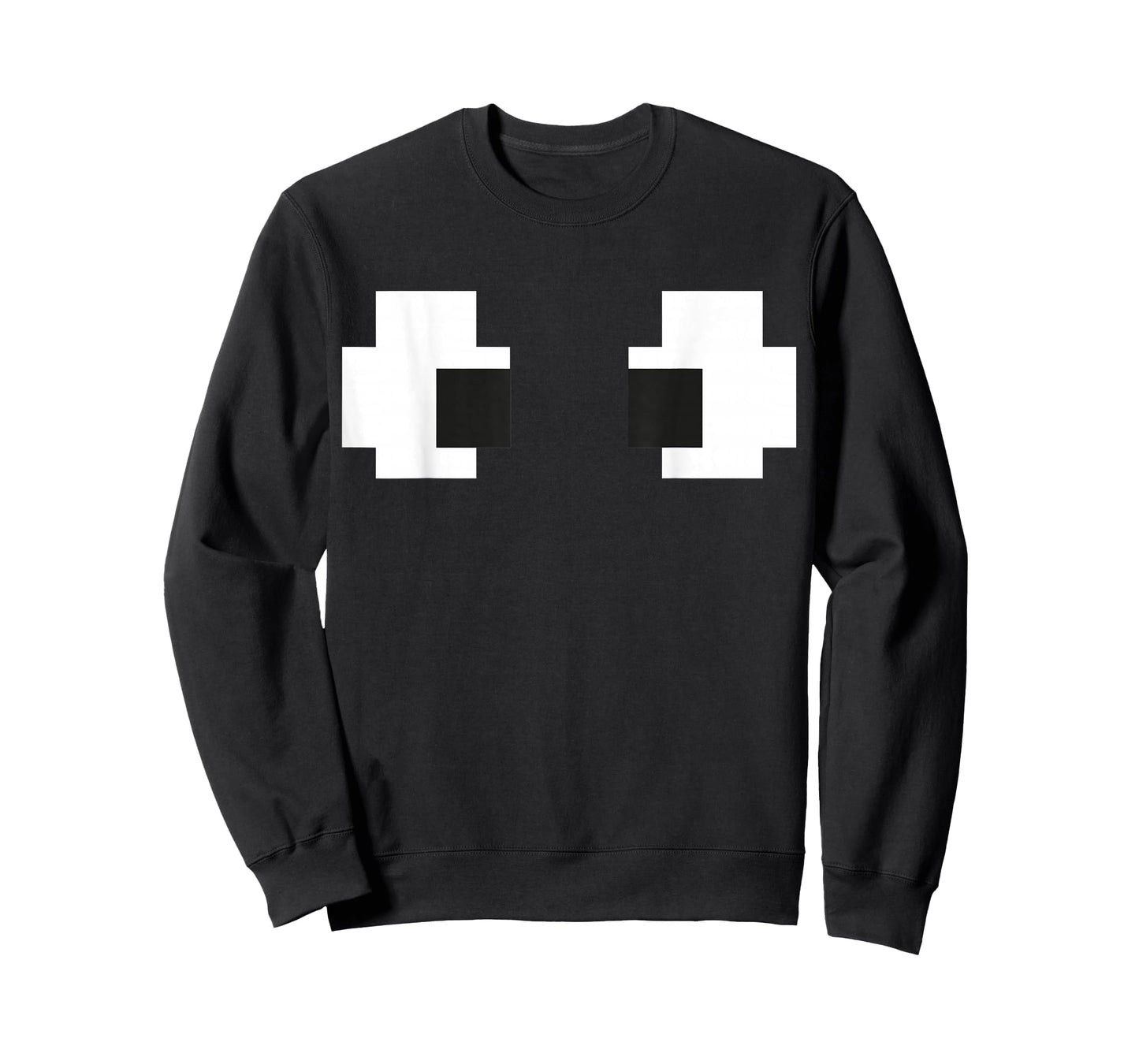 Retro Arcade Game Ghost Eyes Halloween Group Costume T-Shirt