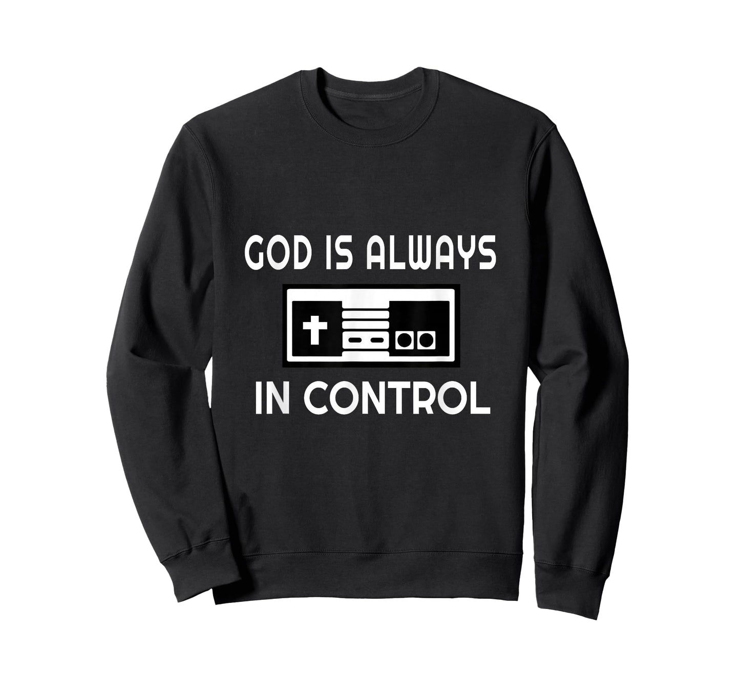 T-Shirt God is Always in Control Shirt for Christian Gamers T-Shirt