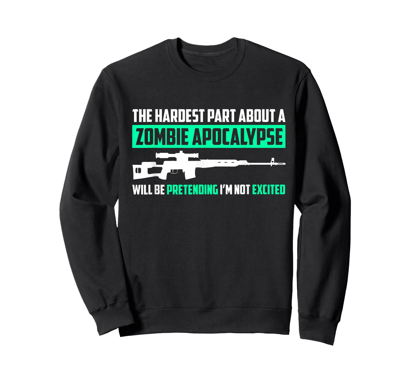 The Hardest Part About a Zombie Apocalypse Funny Tshirt T-Shirt