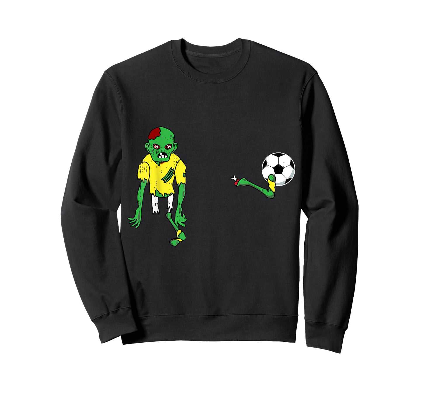 Zombie Soccer Costume Cute Easy Monster Halloween Gift T-Shirt