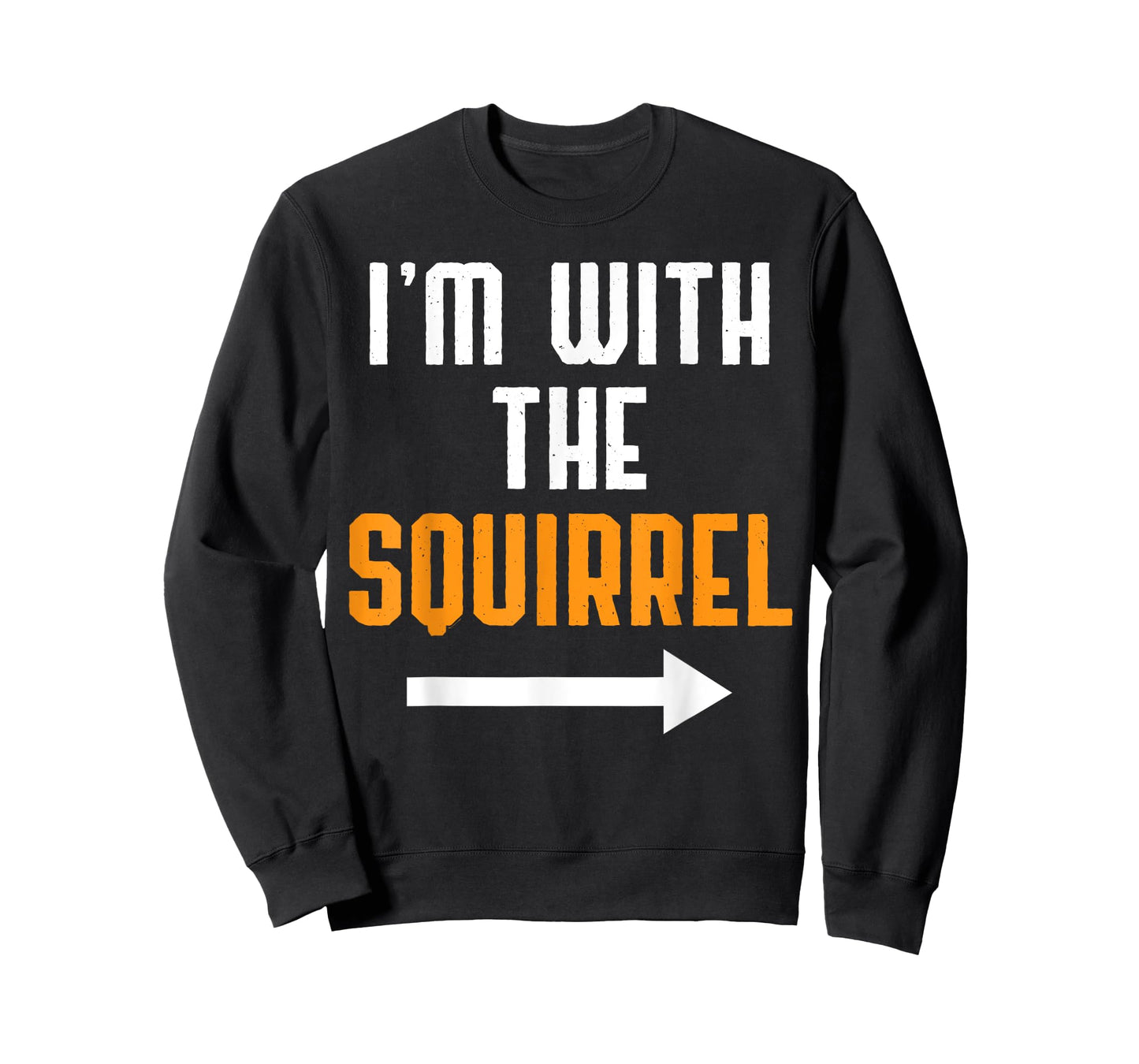 I'm With The Squirrel Costume Funny Halloween Couple T-Shirt